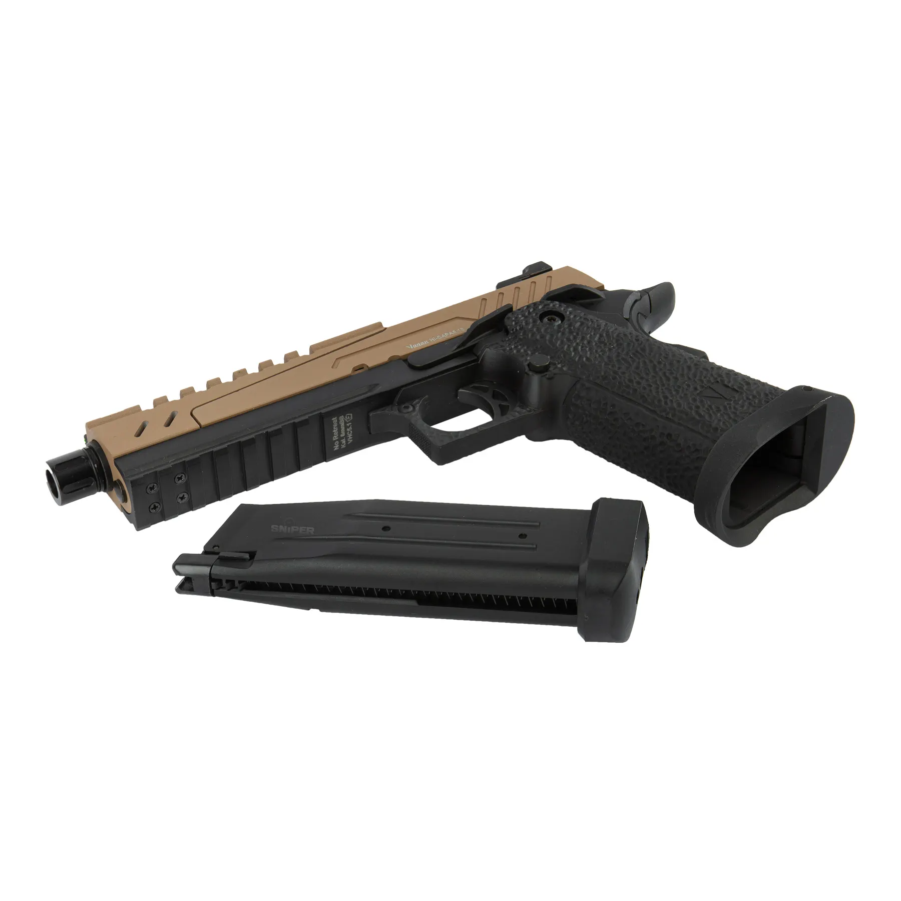 Vorsk Hi-Capa 5.1 Split Slide Dualtone GBB Softair