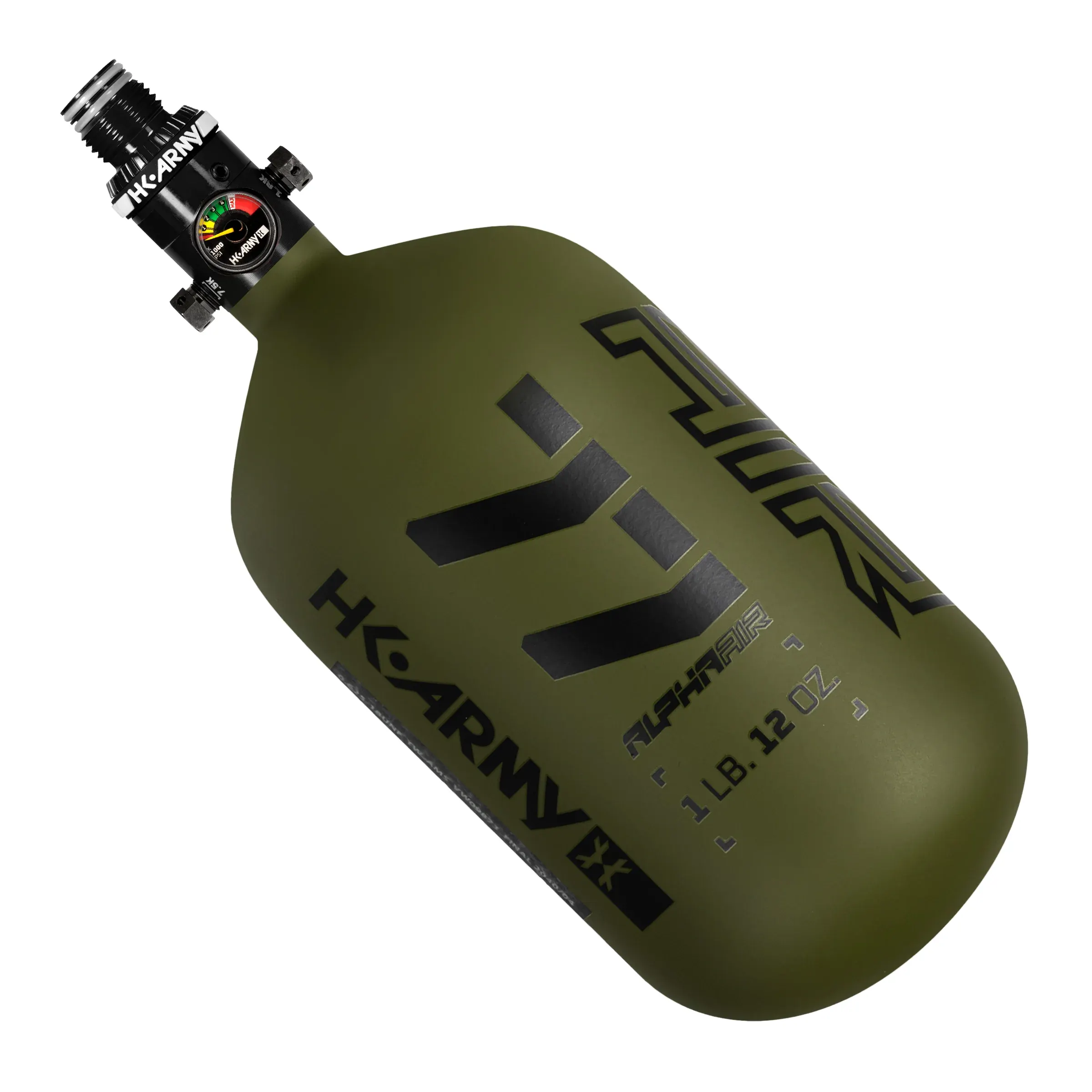 HK Army Alpha Air Carbon Fiber Tank w/ Regulator 77/4500, Striker