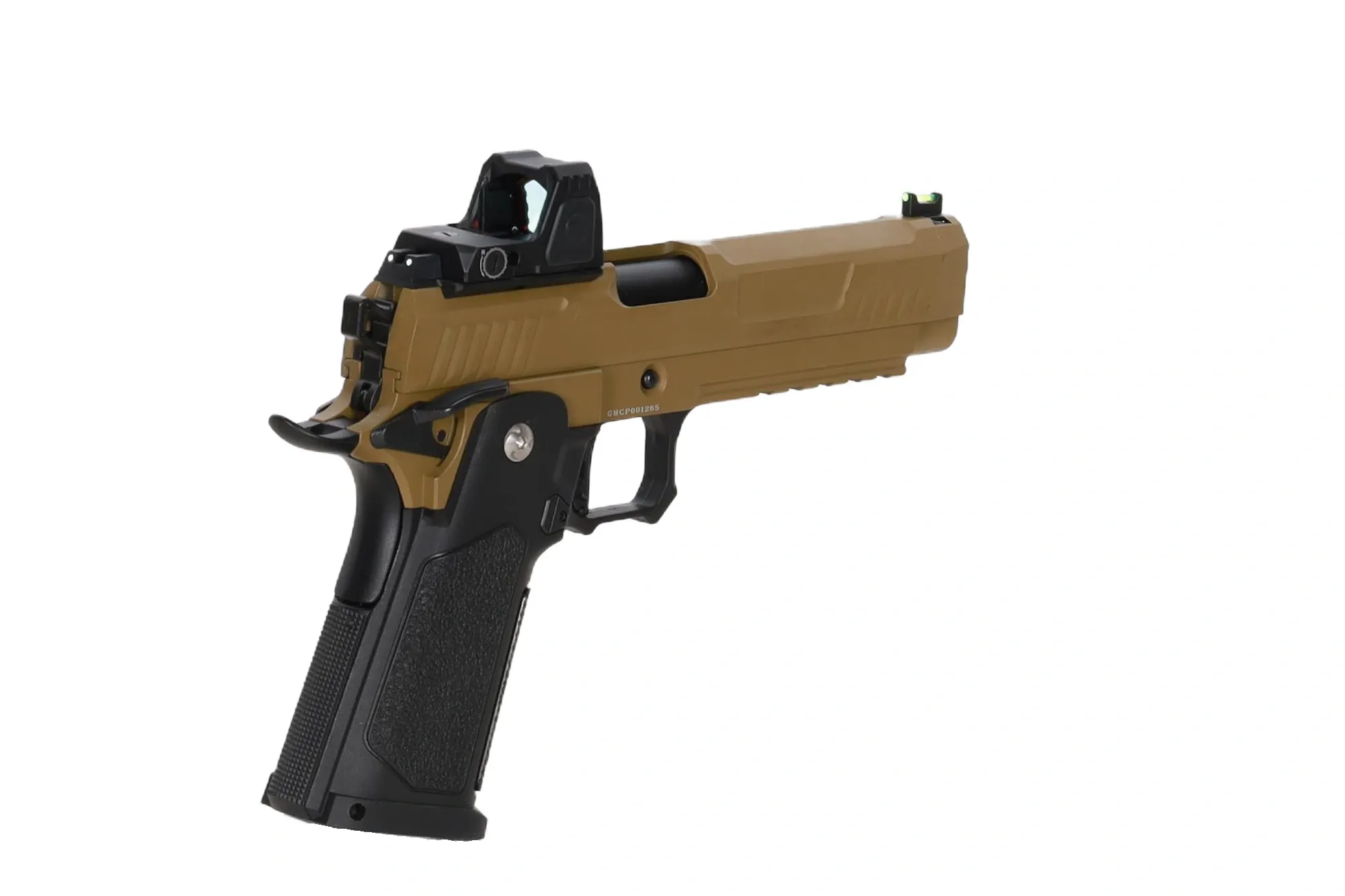 Arcturus Vanguard 5.1 Hi-Capa Optics Ready GBB Pistole, Half-Tan