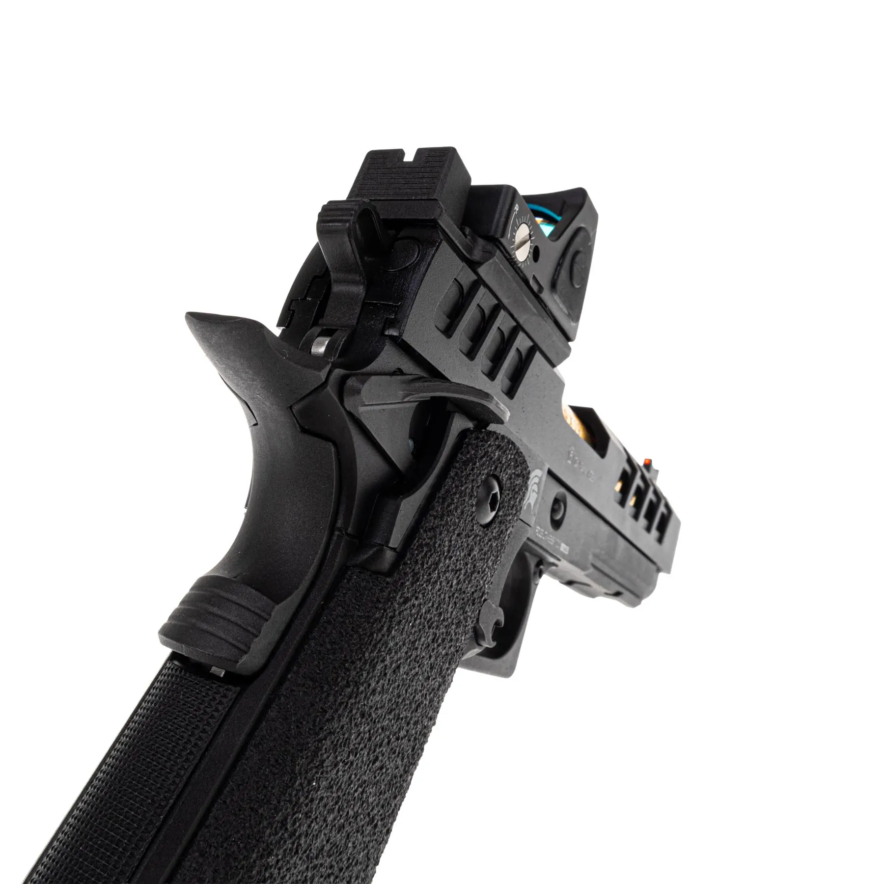 Lancer Tactical Heracles RMR Hi-Capa GBB Softairpistole, Black & Gold