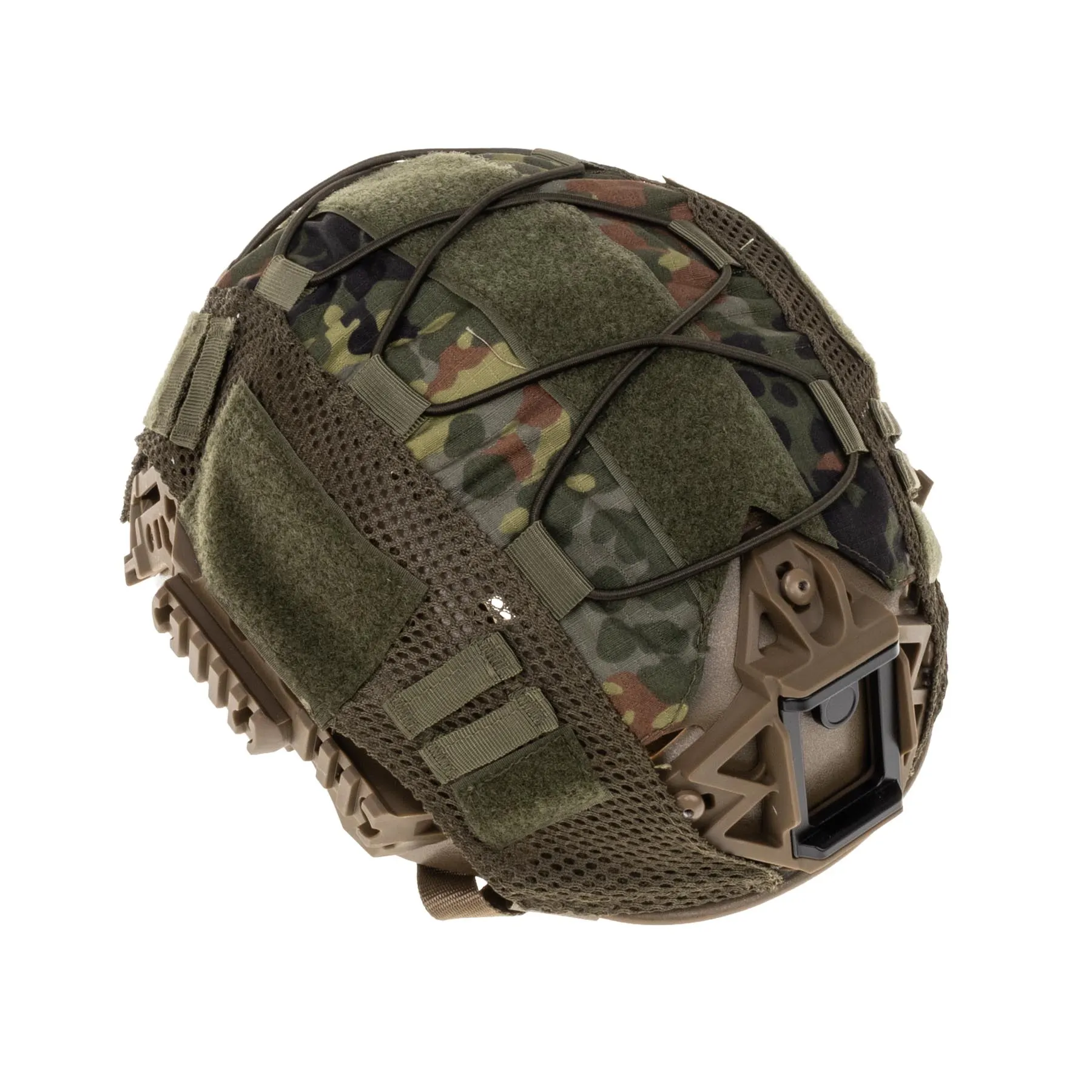 Reapo Elastic Rope Helmet Cover, Flecktarn