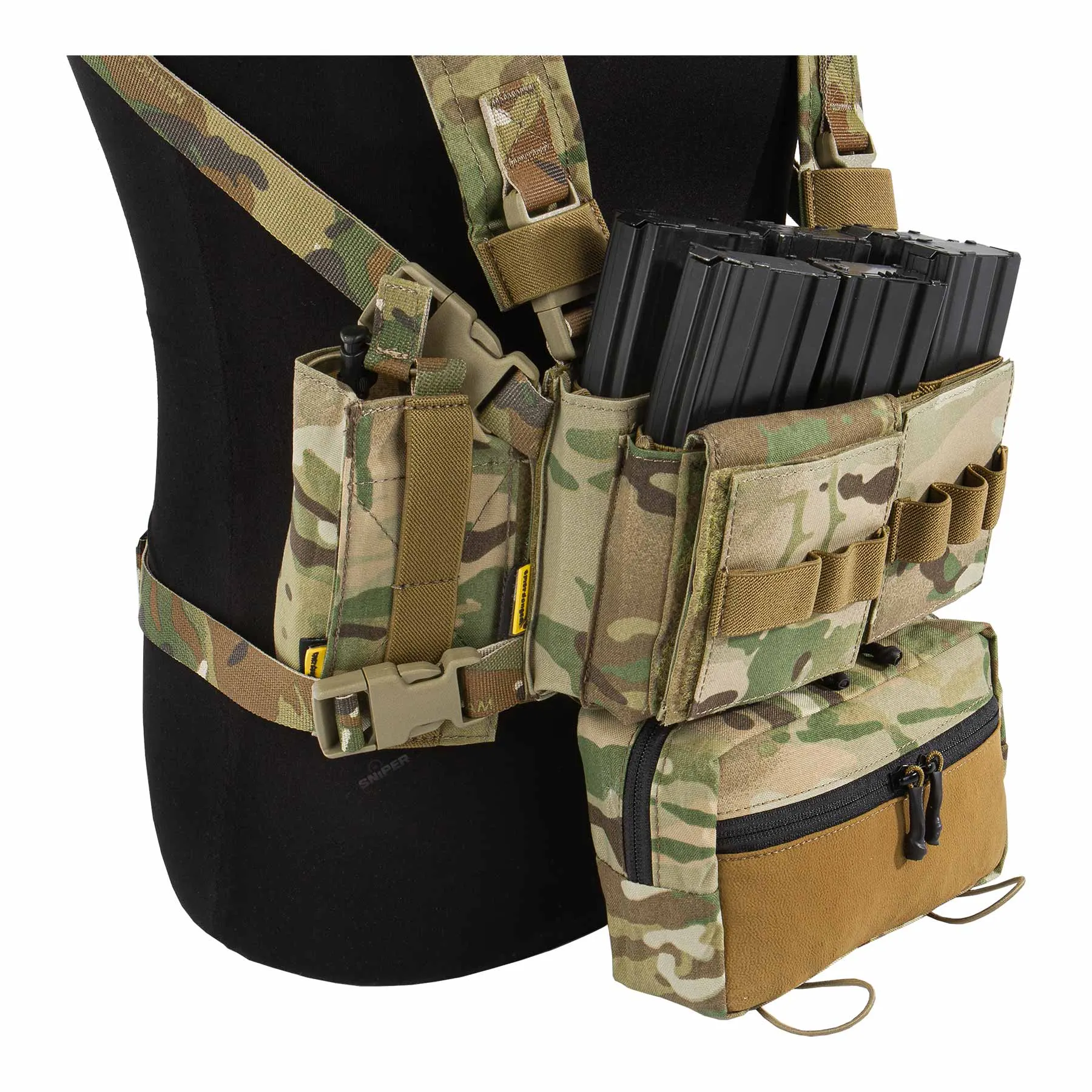 Micro Fight Chissis MK3 Chest Rig, Multicam