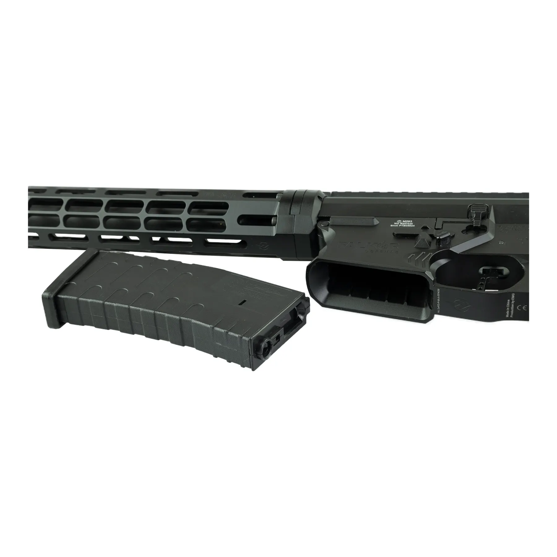 Falkor Phantom M4 w/ RS-3 Stock (S)AEG, Black