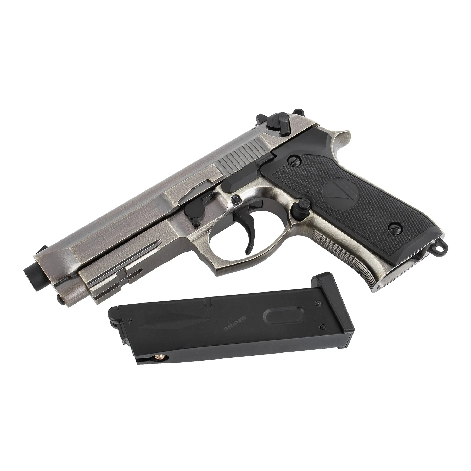 Vorsk VM9 Osiris GBB, Brushed Alu