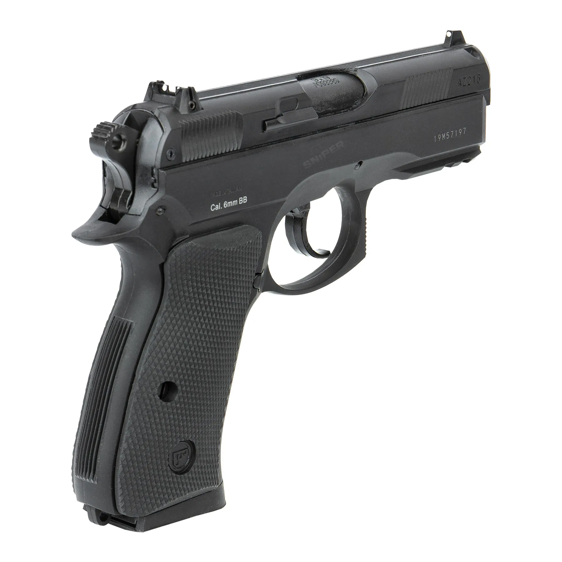 ASG CZ 75D Compact CO2 NBB Softair Pistole
