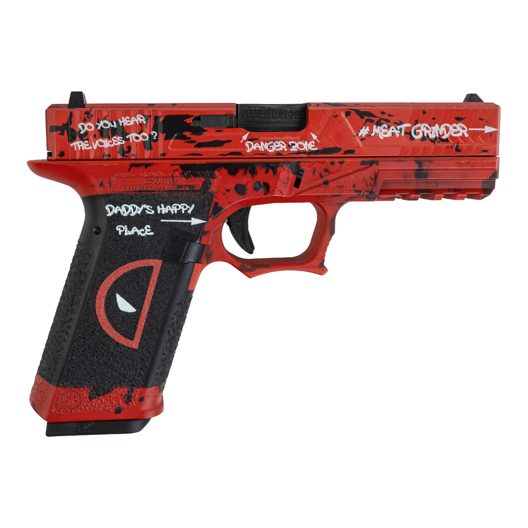 AW Custom VX7 GBB, Red Version Open Slide AW Custom VX7 GBB, Red Version Open Slide