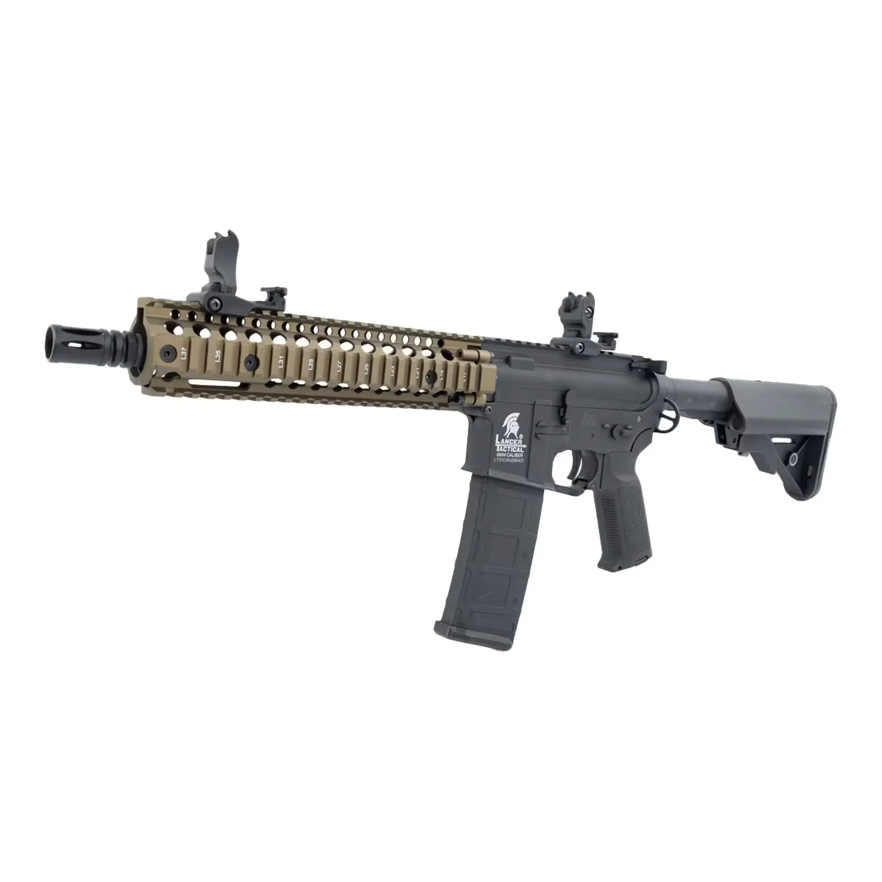 Lancer MK18 Classic Hybrid (S)AEG, Black/Bronze