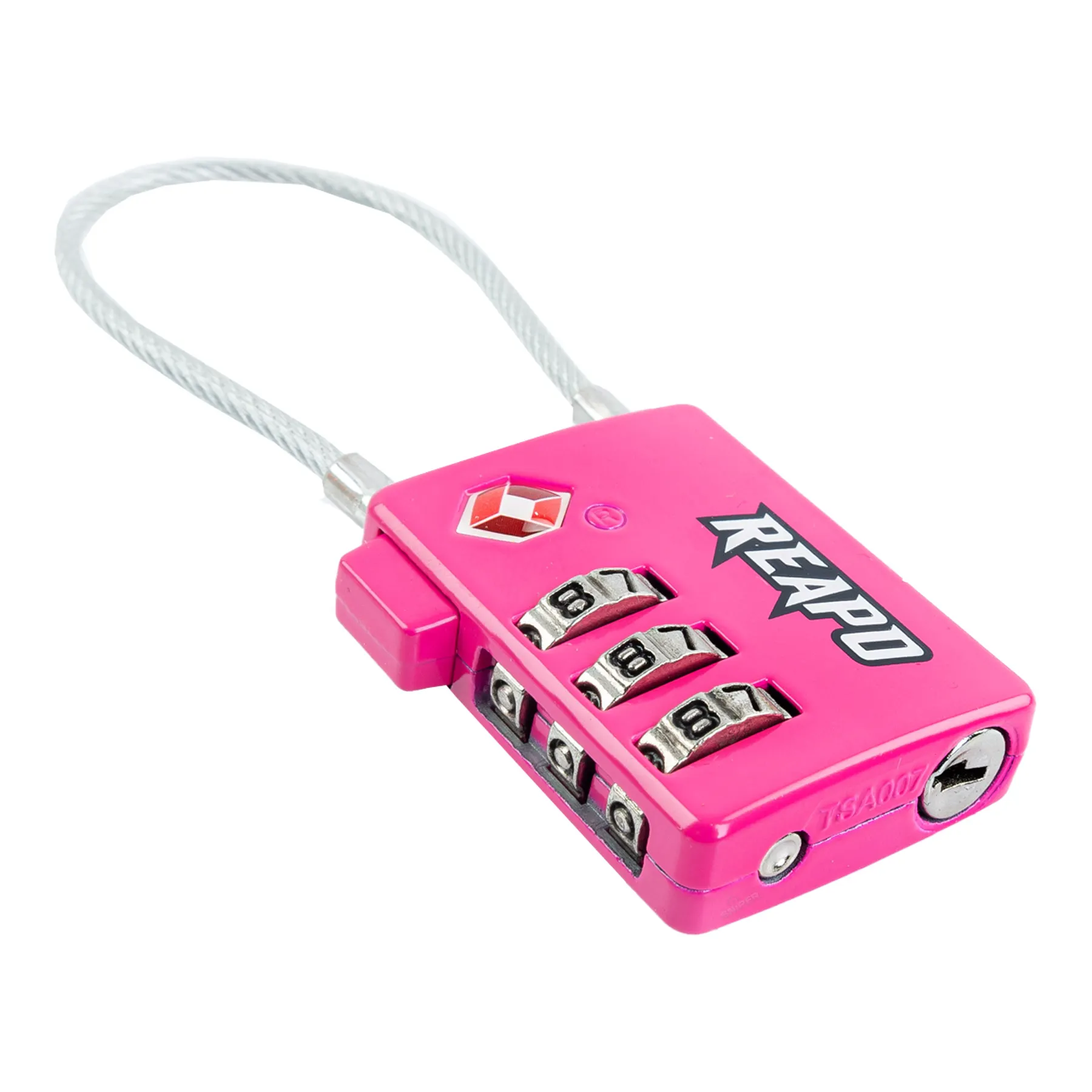 REAPO XL Zahlenschloss comfort TSA lock, Rosa
