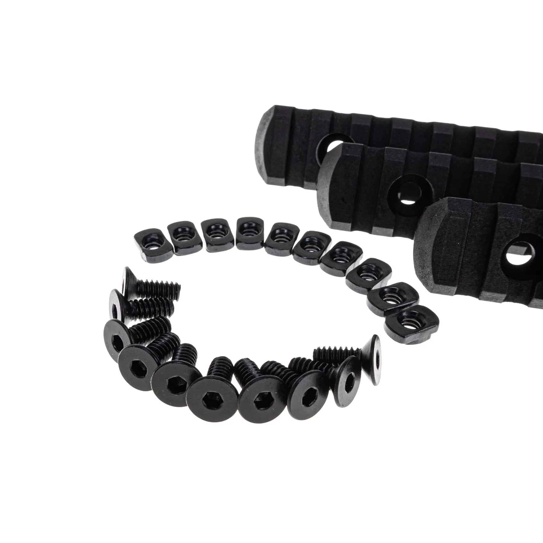 M-Lok 5/7/9/11/13 Slots Rail Set, Black M-Lok 5/7/9/11/13 Slots Rail Set, Black