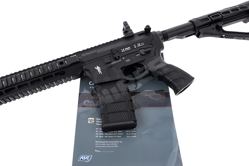 CAA M4 CQB 14,5" Mosfet Black, (S)AEG