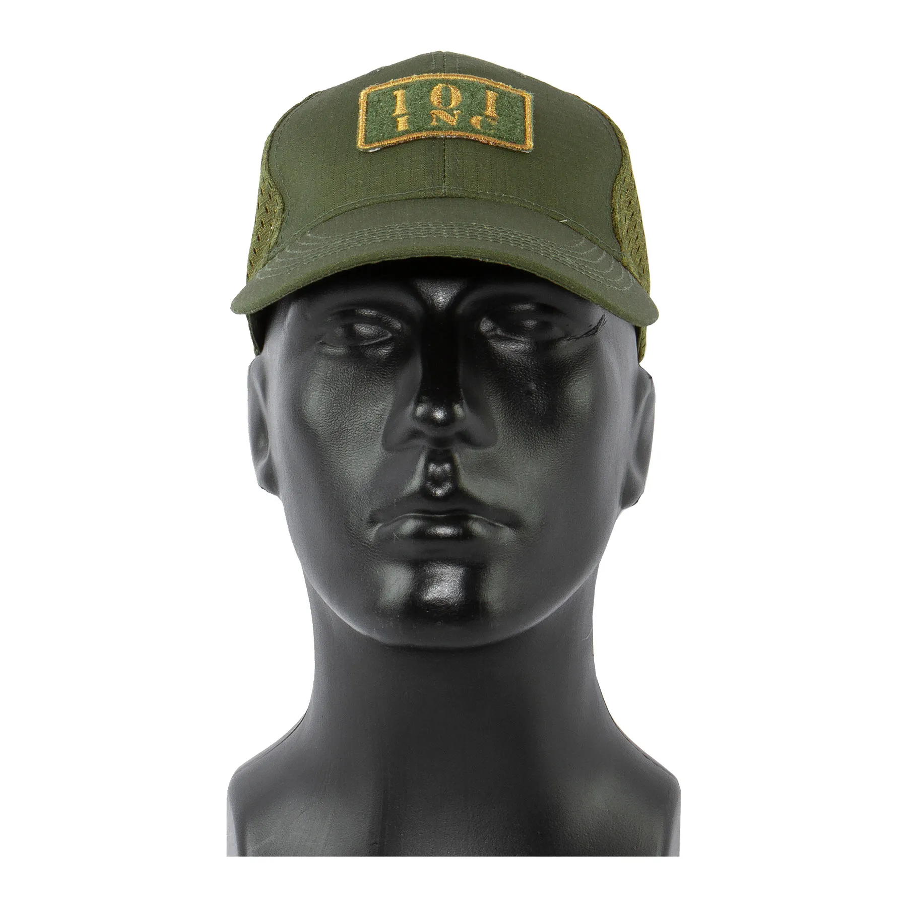 Baseball cap mesh 101 INC logo, green