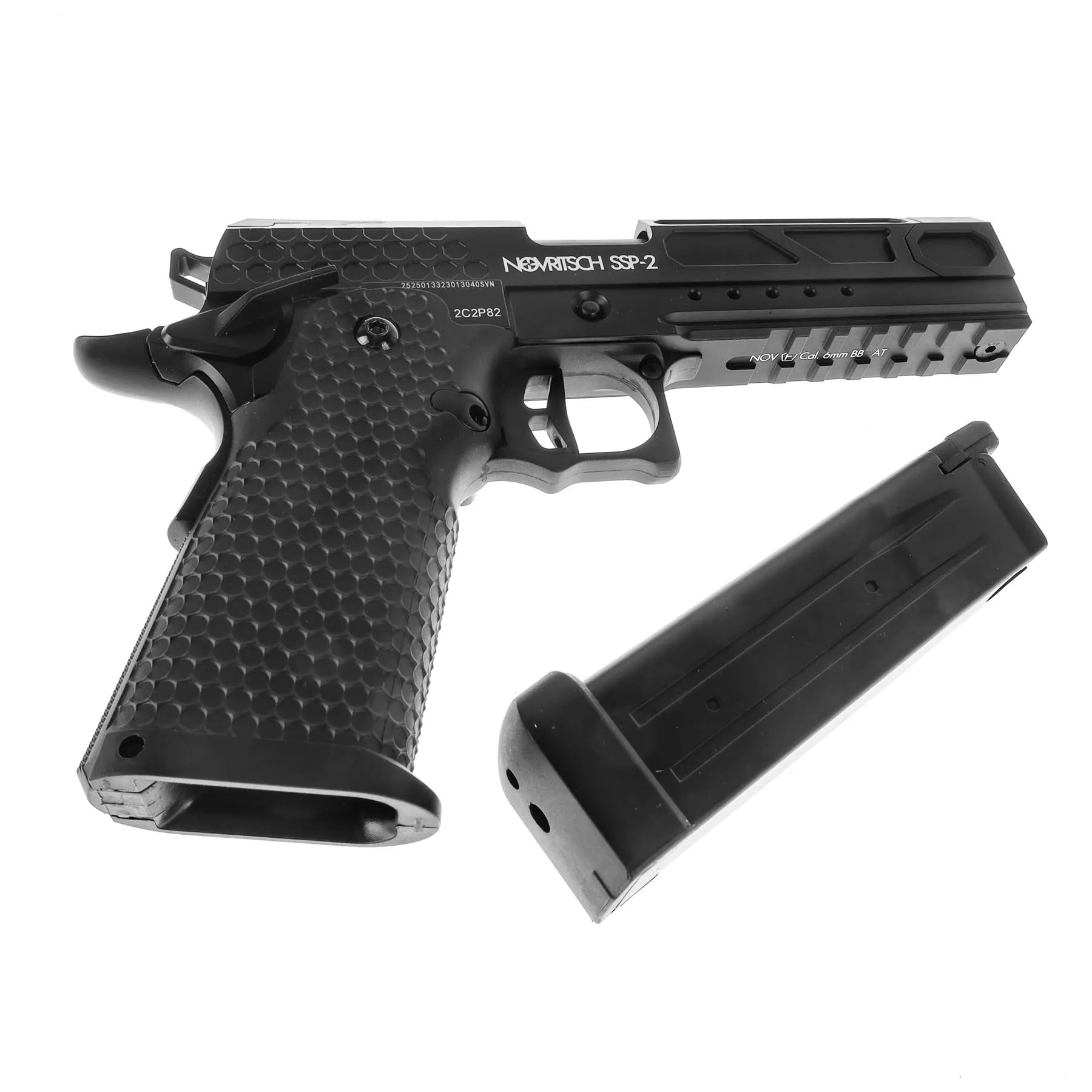 Novritsch SSP2 GBB Softair Pistole, Black