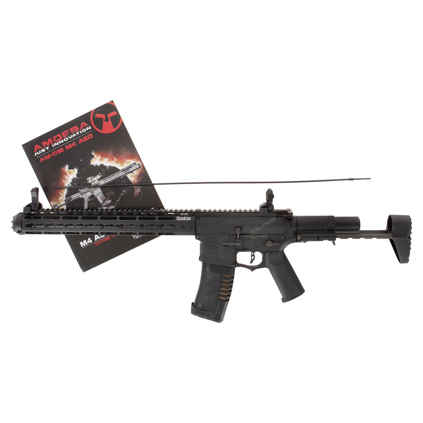 Amoeba M4 016 EFCS E-System Black, (S)AEG