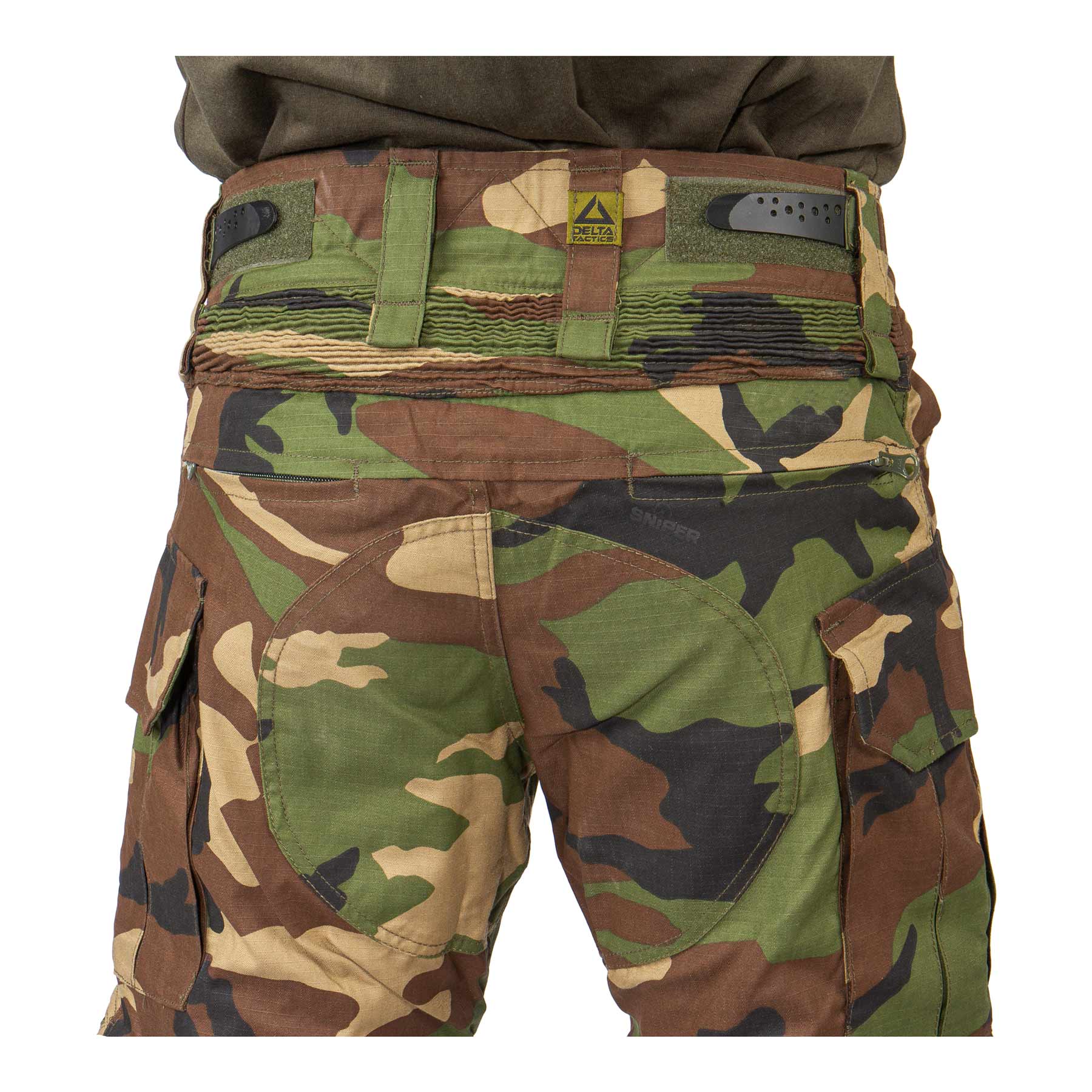 Delta Tactics Combat Uniform Set, Woodland