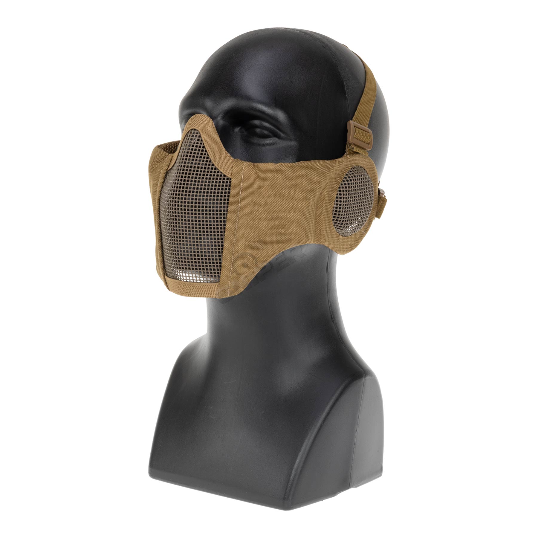 Reapo Mesh Face Mask w/ Ear Protection, Tan