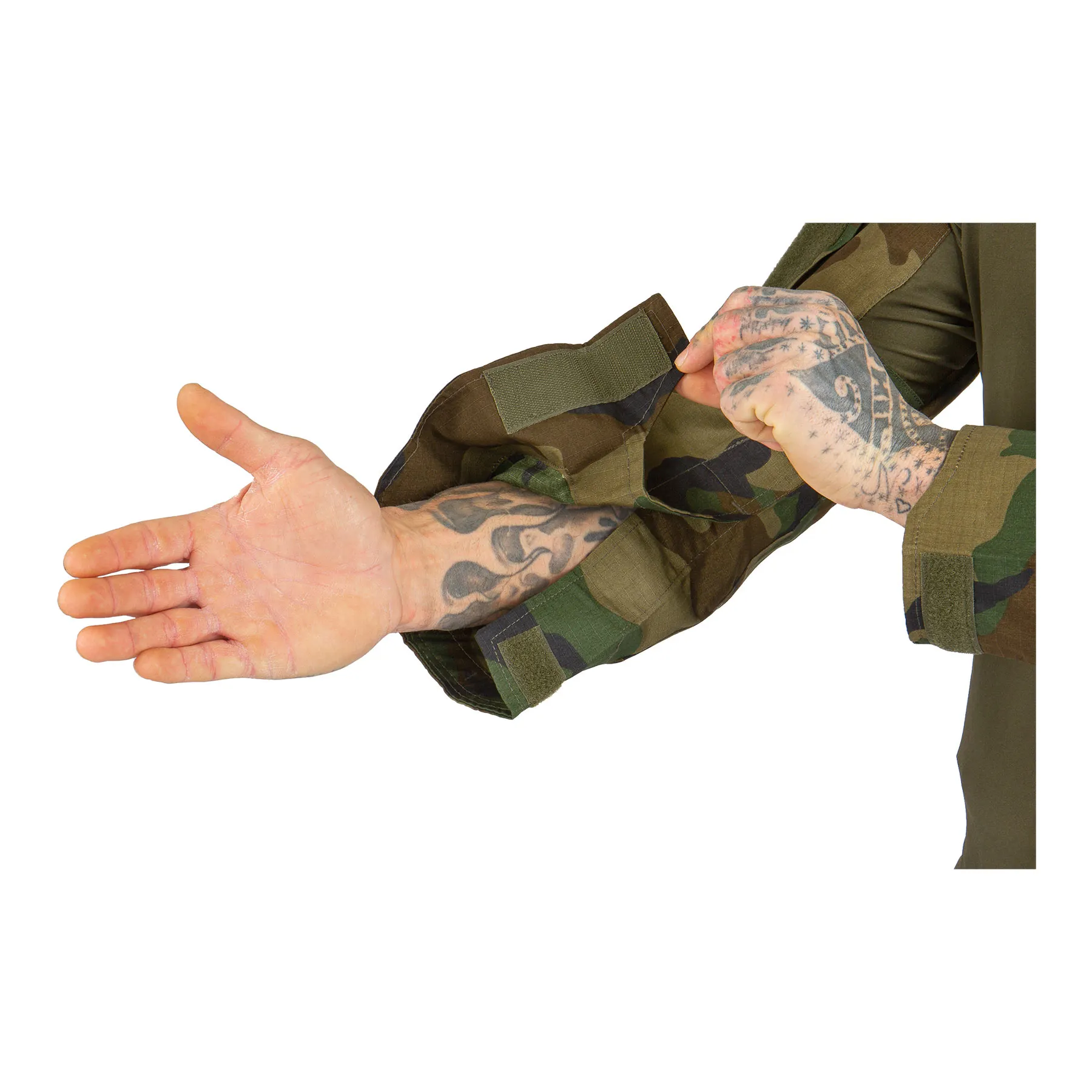 Combat Shirt, Farbe Woodland