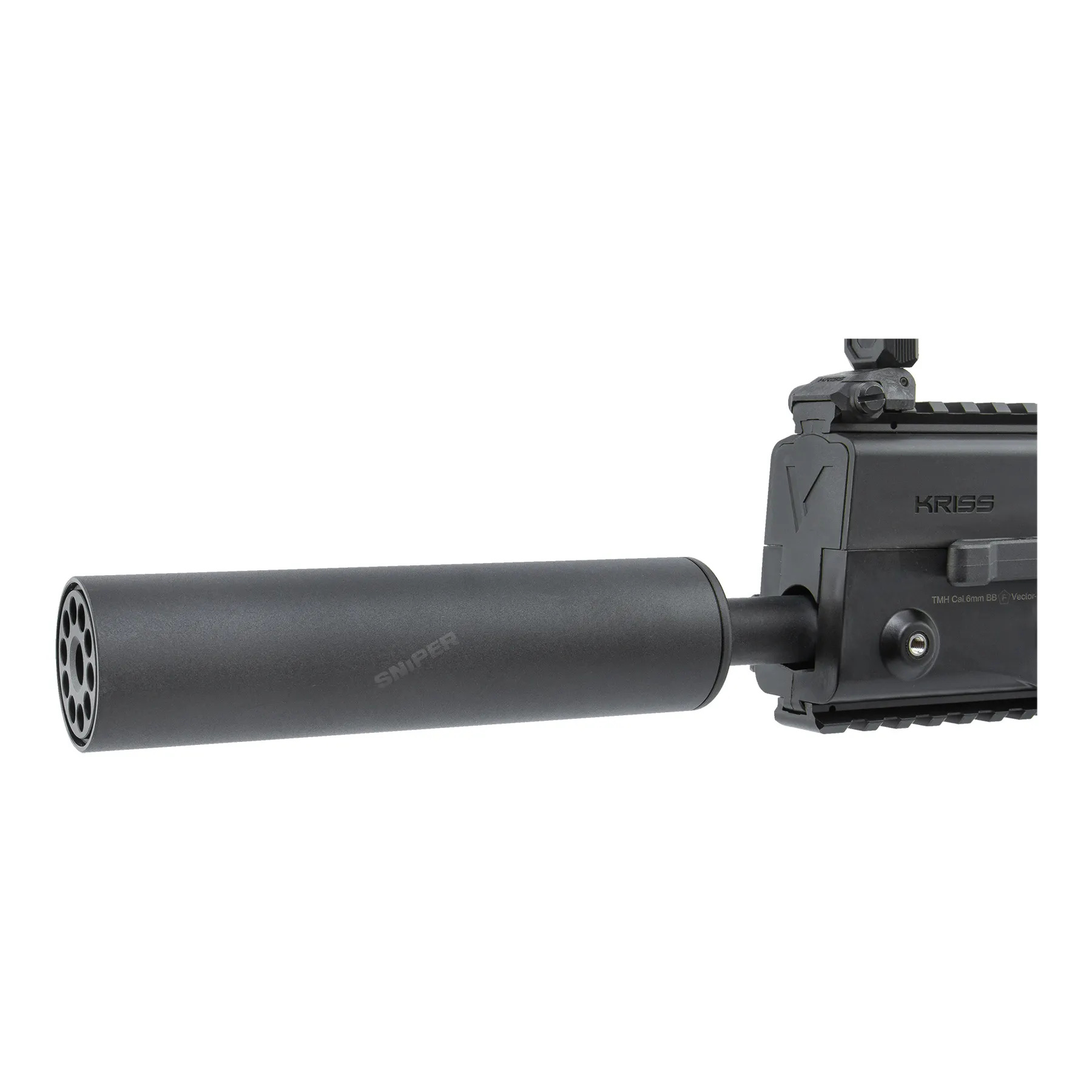 Kriss Vector w/ Mock Suppressor (S)AEG, Black