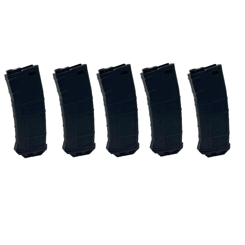 Amarok Fast Feed 250rds Mid-Cap Magazine B1, Black 5er-Pack