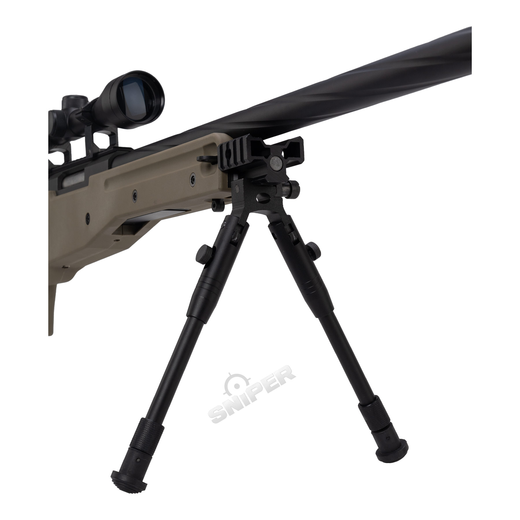 Specna Arms SA-S14 Scharfschützengewehr w/ Scope & Bipod, Tan