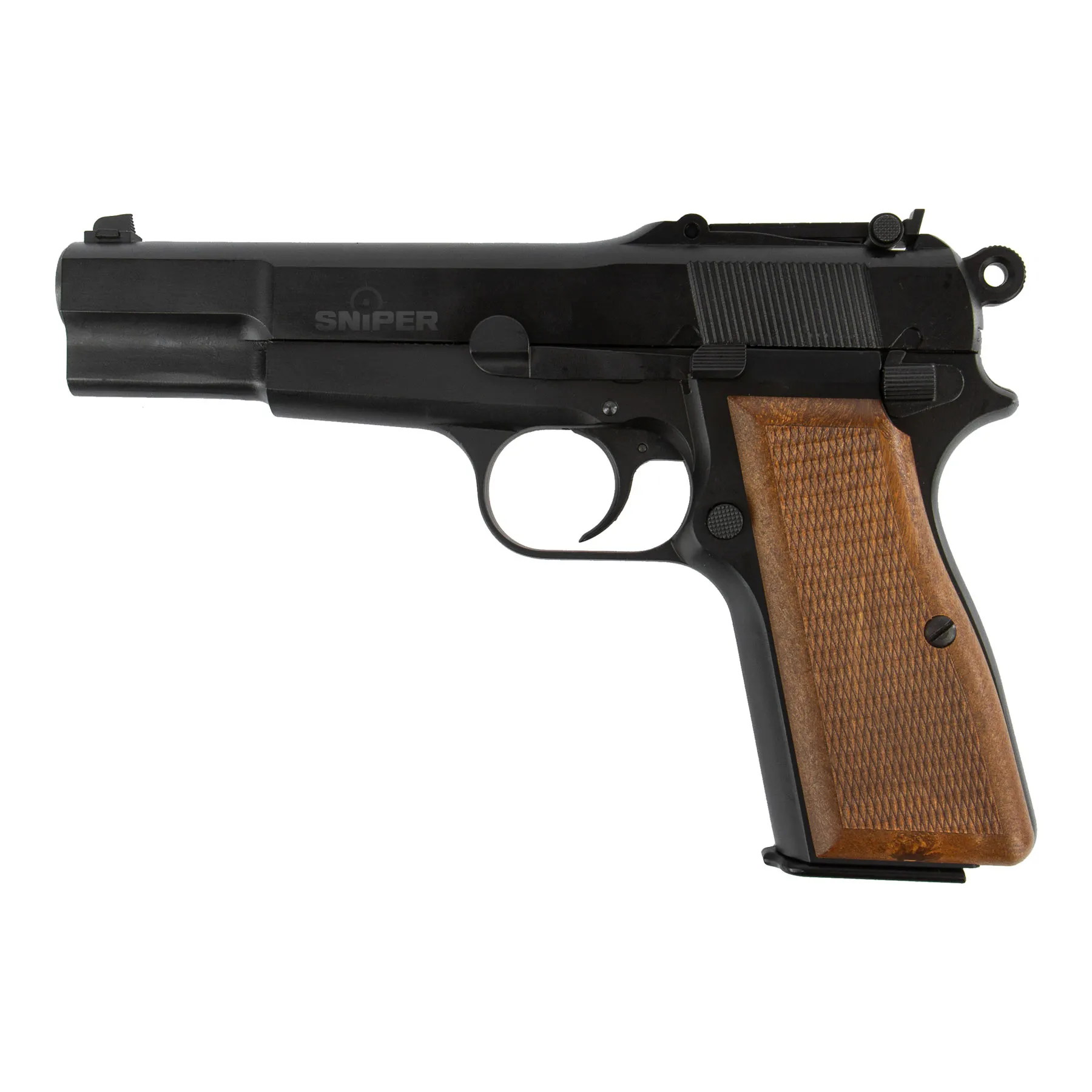 Hi-Power Full Metal GBB, Black