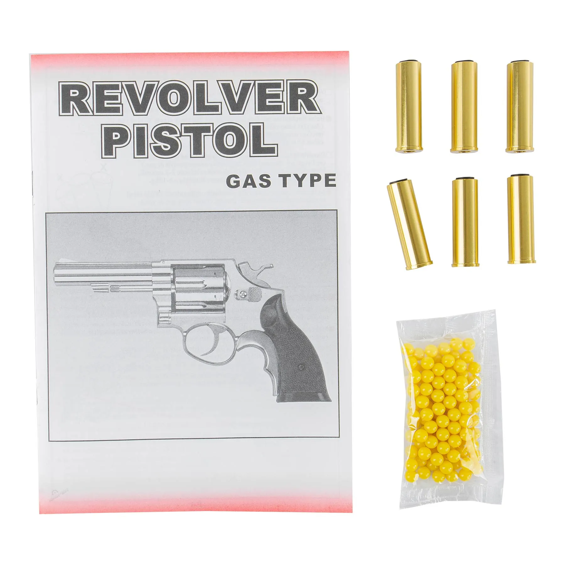 HFC 6" Revolver Silver GNB