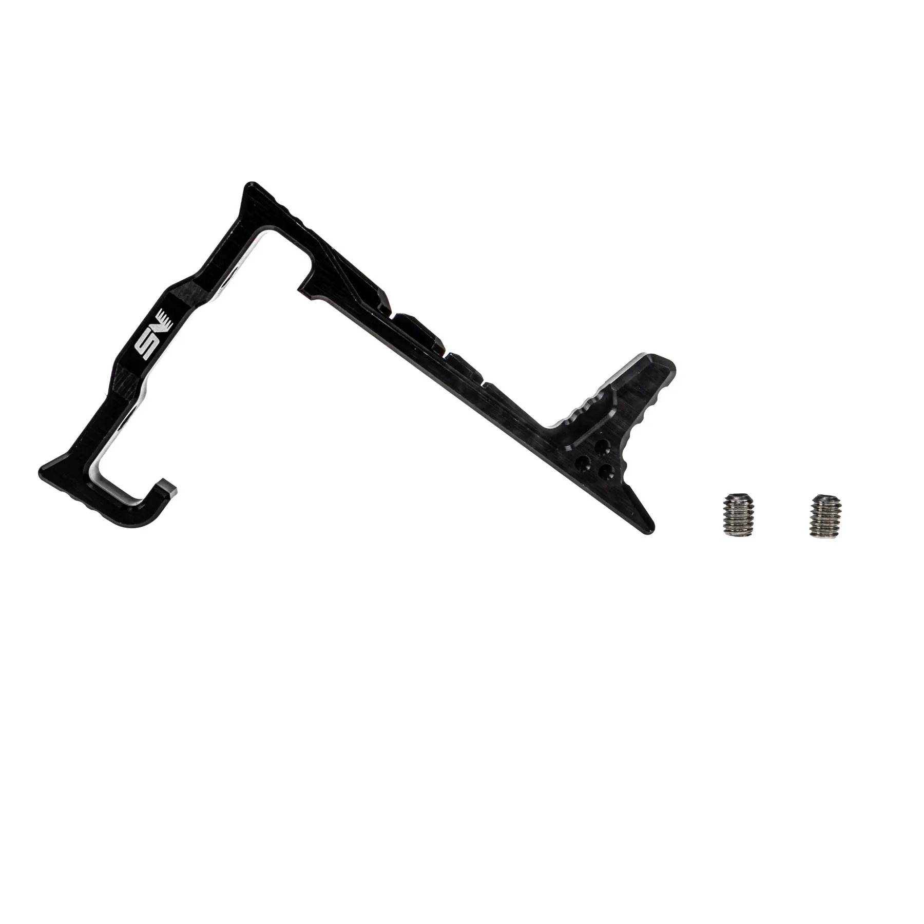 CNC Super Lightweight Side Charging Handle, Black