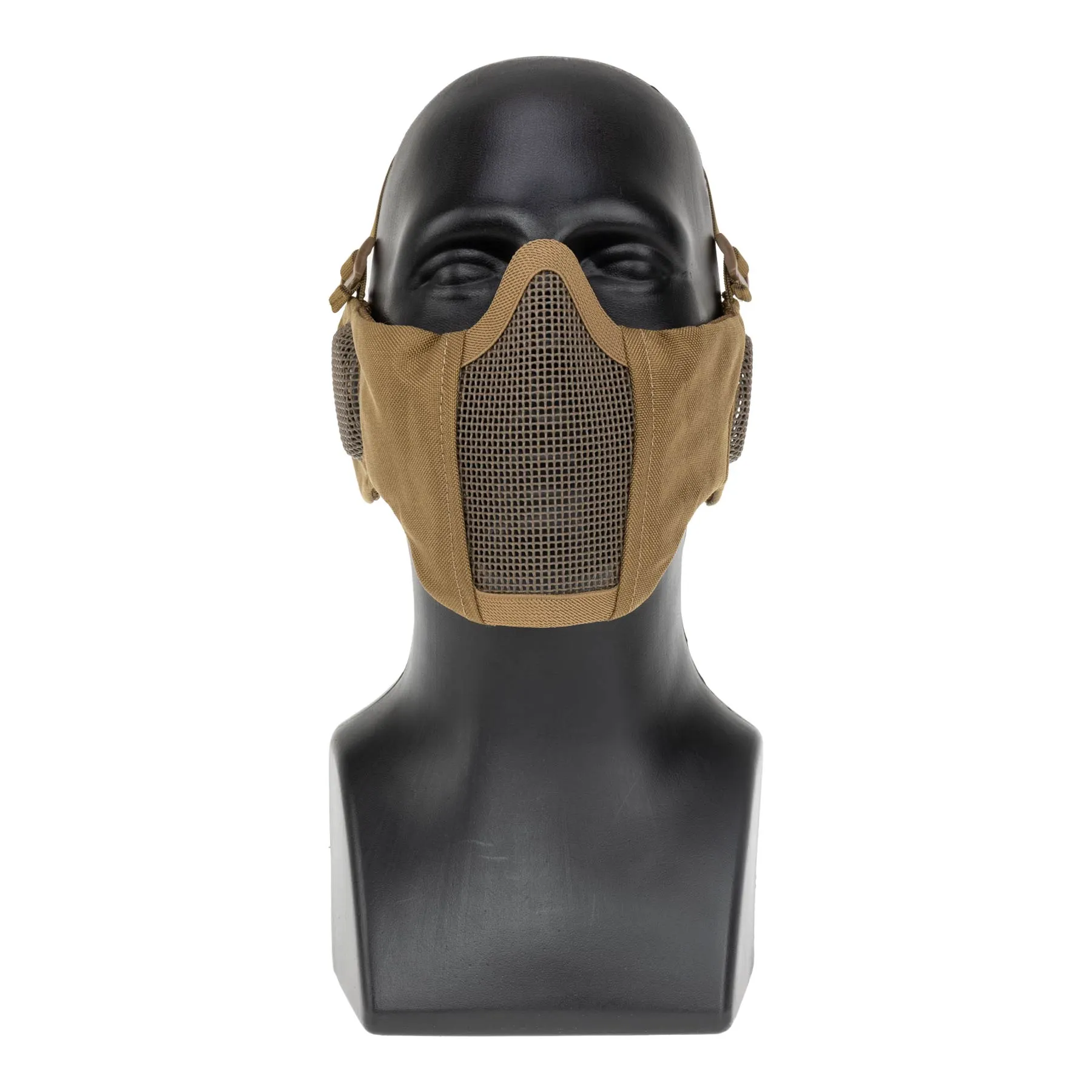Reapo Mesh Face Mask w/ Ear Protection, Tan Reapo Mesh Face Mask w/ Ear Protection, Tan