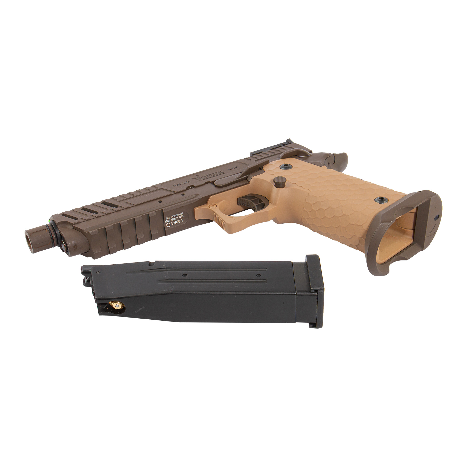 Vorsk Hi-Capa 5.1 Tan/Coyote GBB Softair Pistole