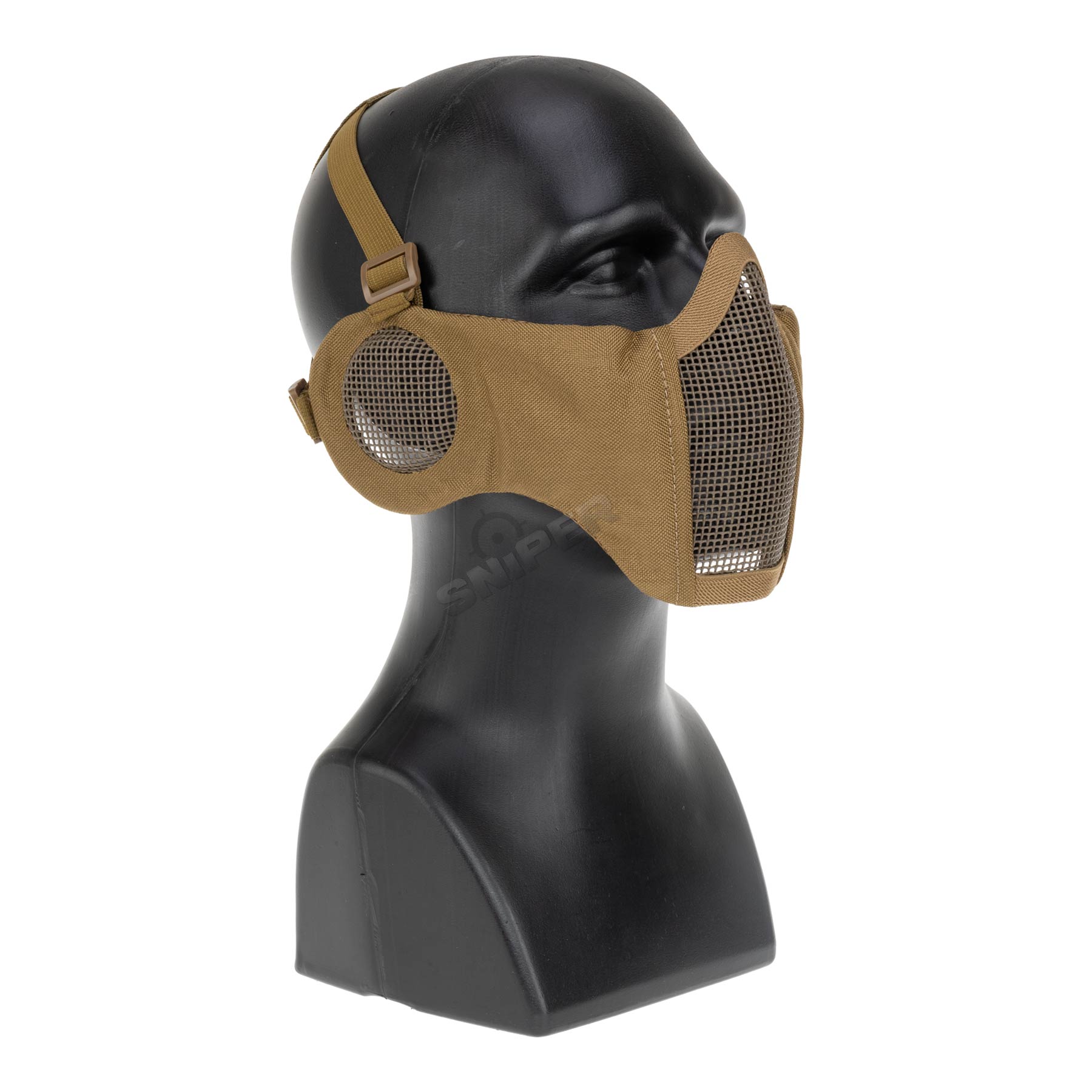 Reapo Mesh Face Mask w/ Ear Protection, Tan