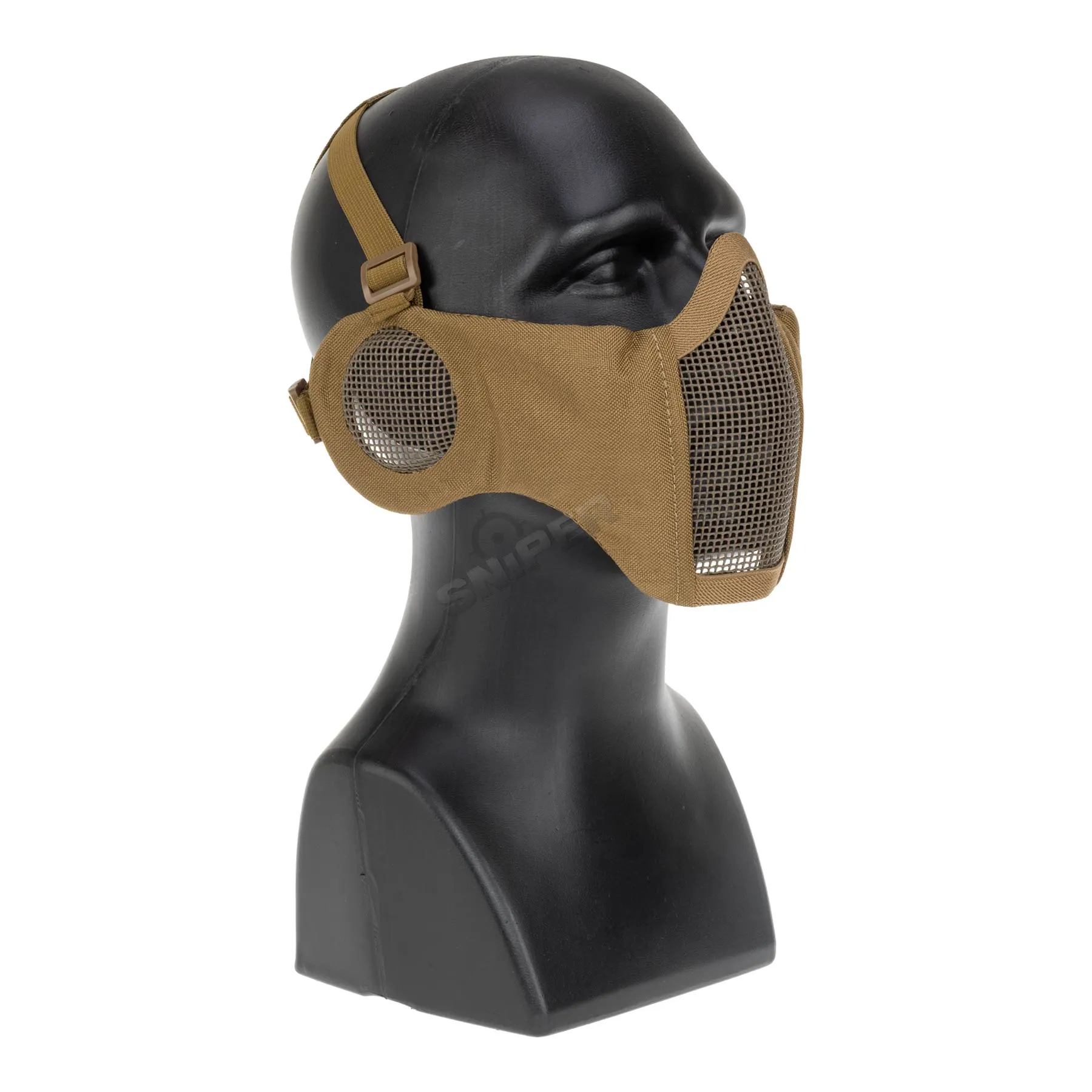 Reapo Mesh Face Mask w/ Ear Protection, Tan Reapo Mesh Face Mask w/ Ear Protection, Tan