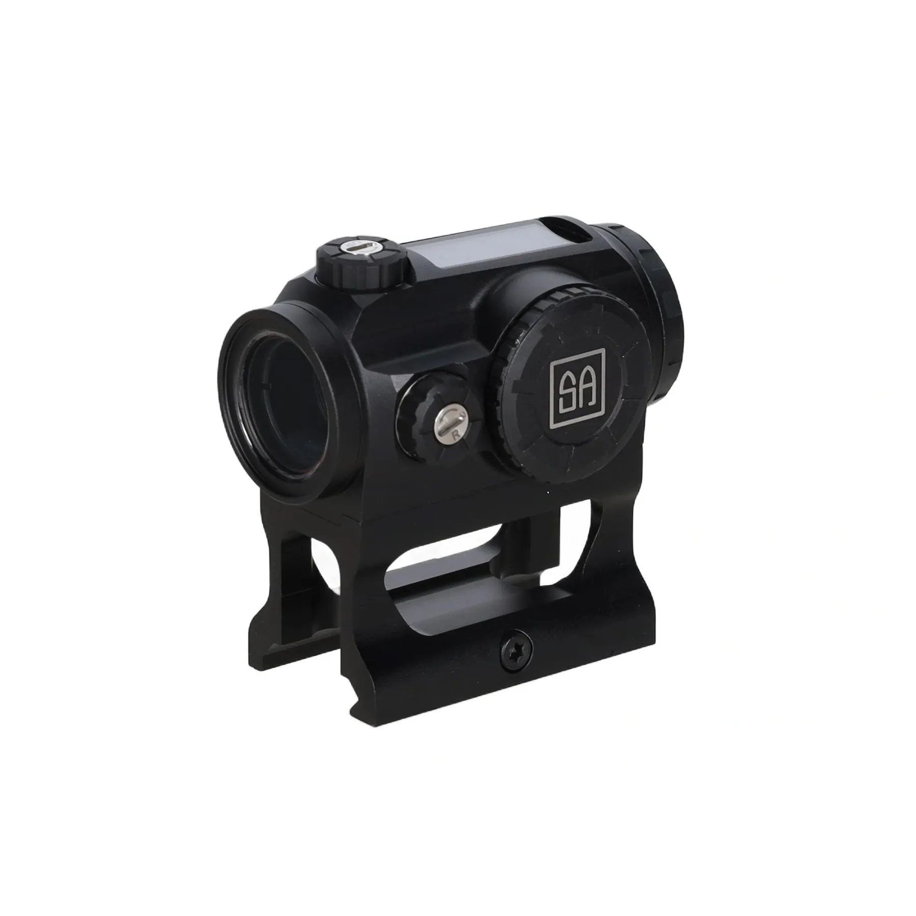 Specna Arms PRIME Solar 1x20 Red Dot Sight w/ High Mount, Black