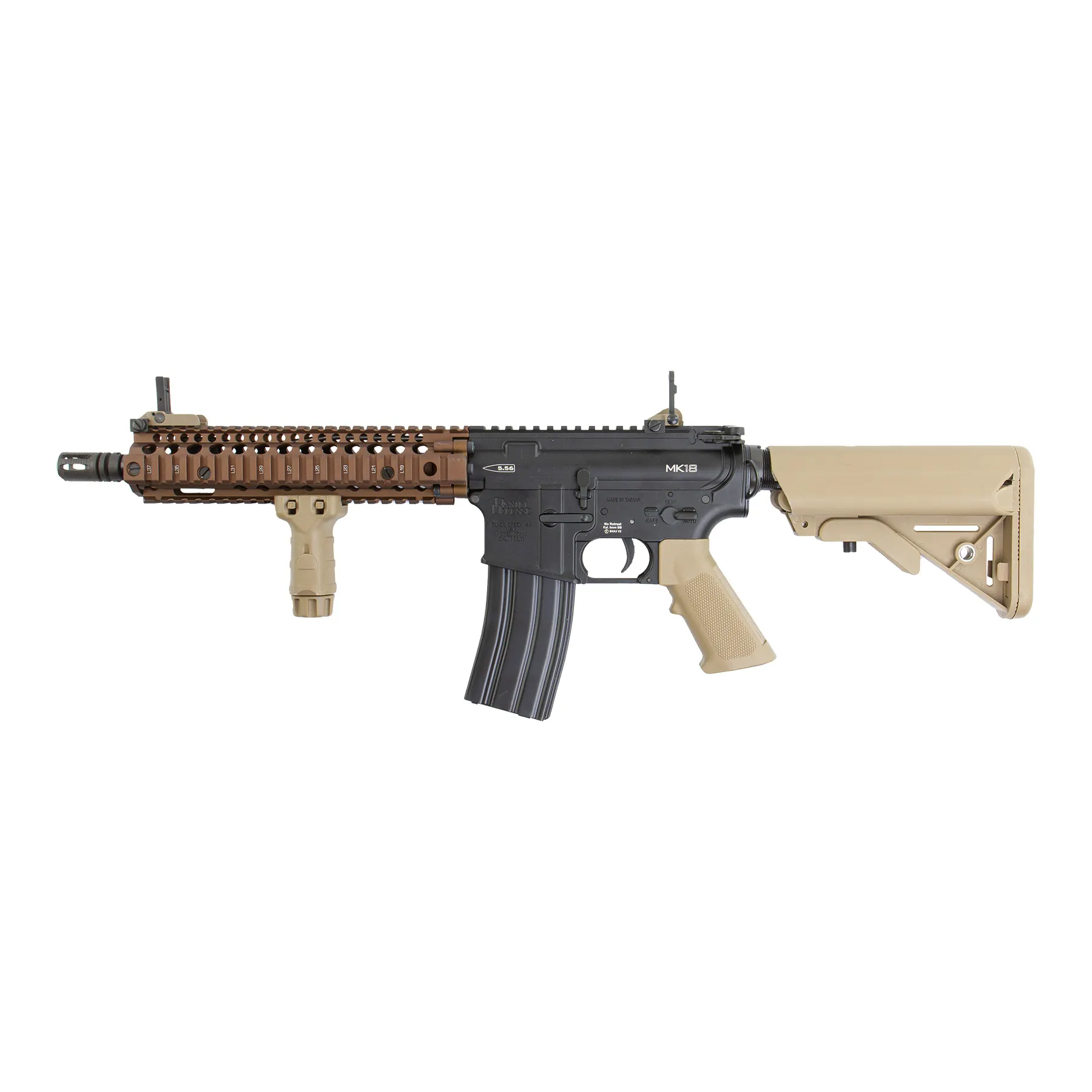 Daniel Defense MK18 Gate Titan Version 2022, (S)AEG, Dualtone