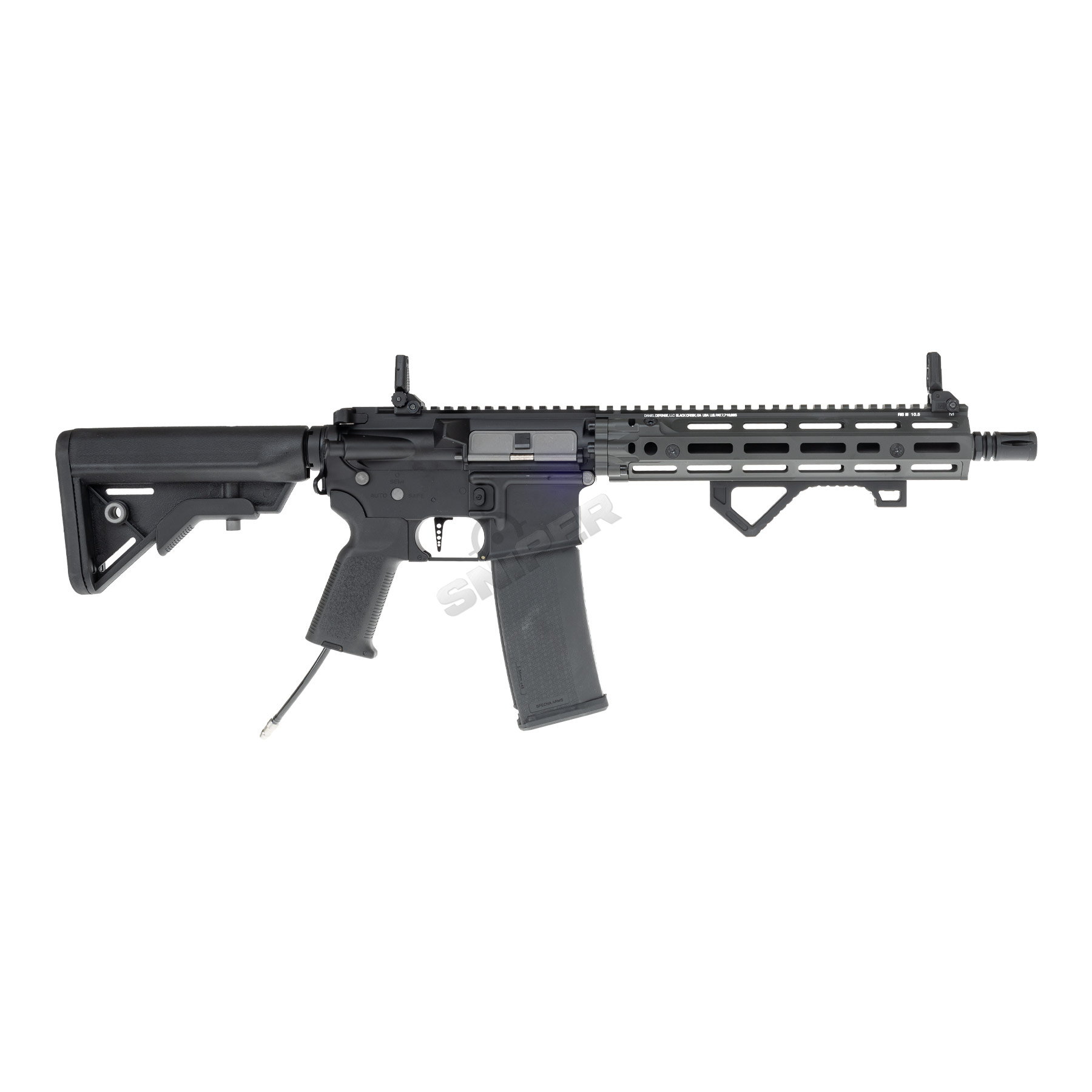 SAC x Wolverine SA-E27 10,5" RIS III HPA, Steel Gray