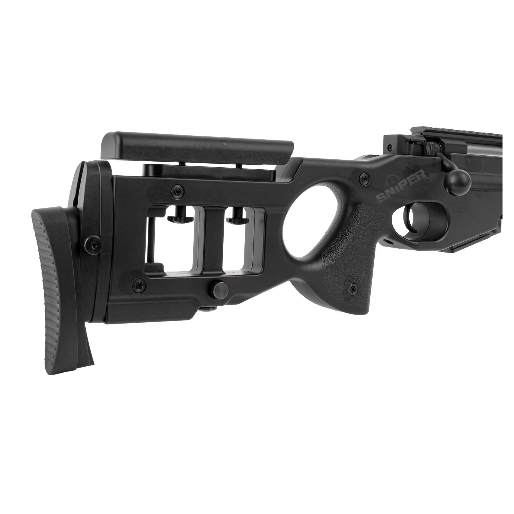 SV98 Bolt Action Sniper Rifle Set, Black