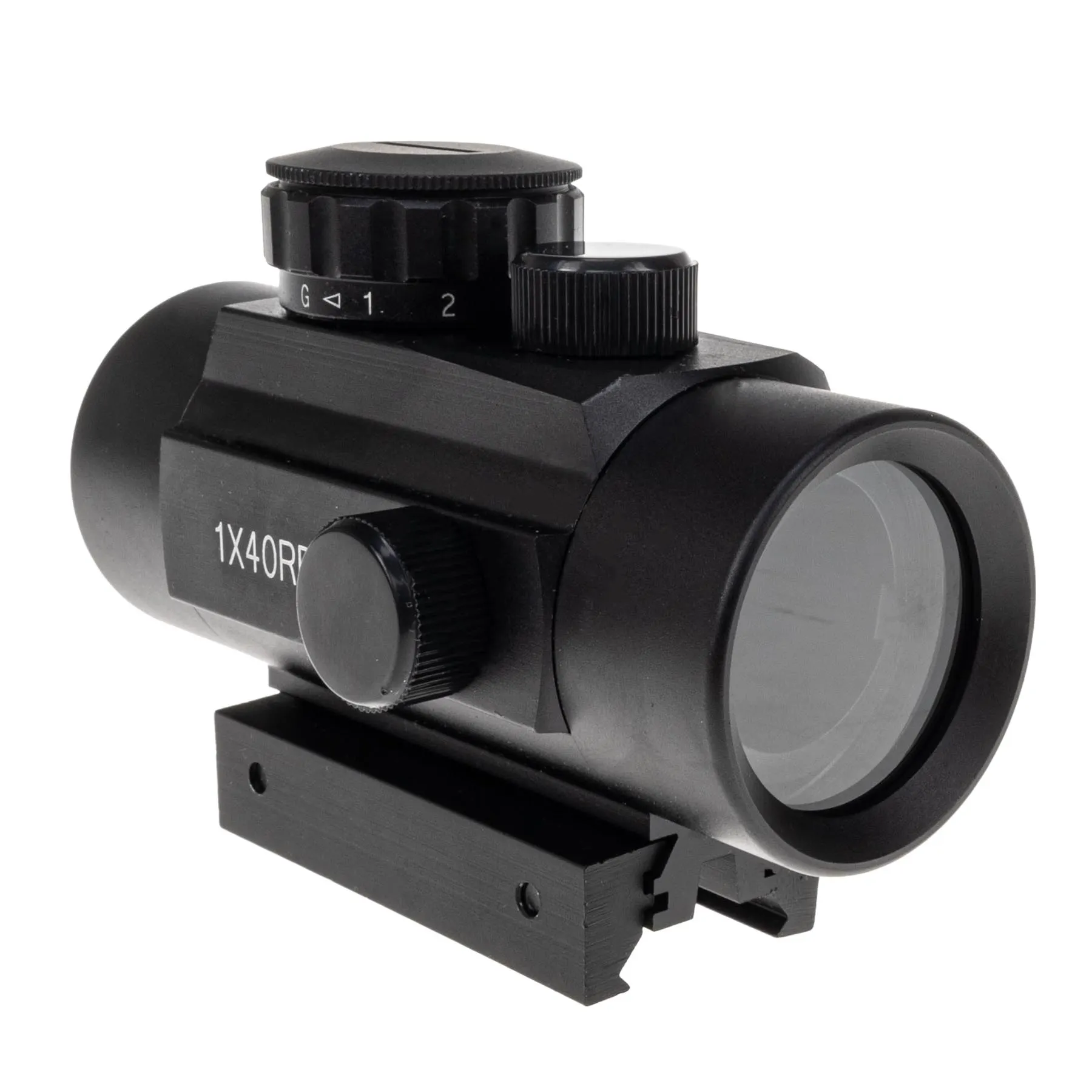 Reapo 1x40 Red Dot Sight, Black