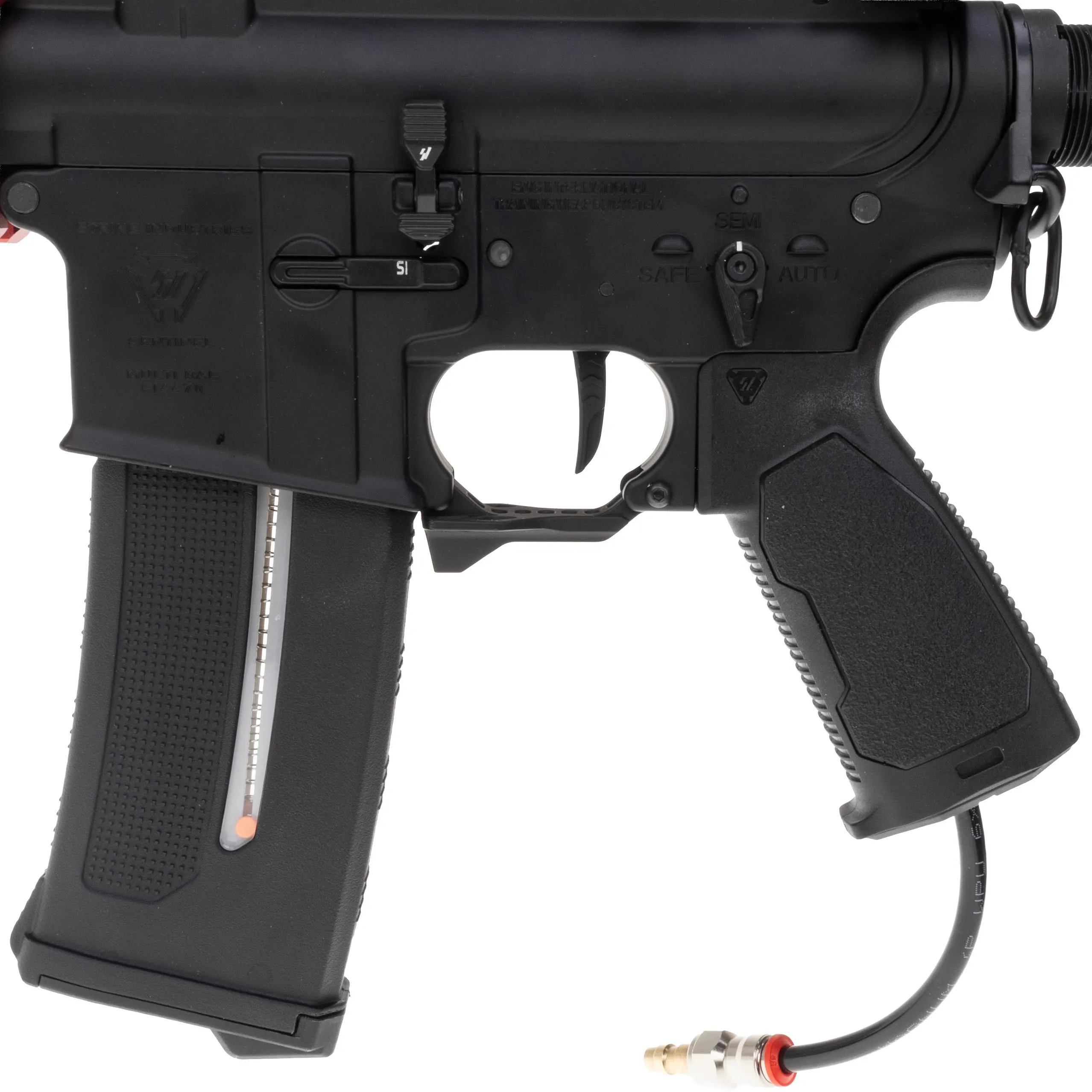 SAC x Pulsar D2 Strike Industried Gridlock 15", Black/Red