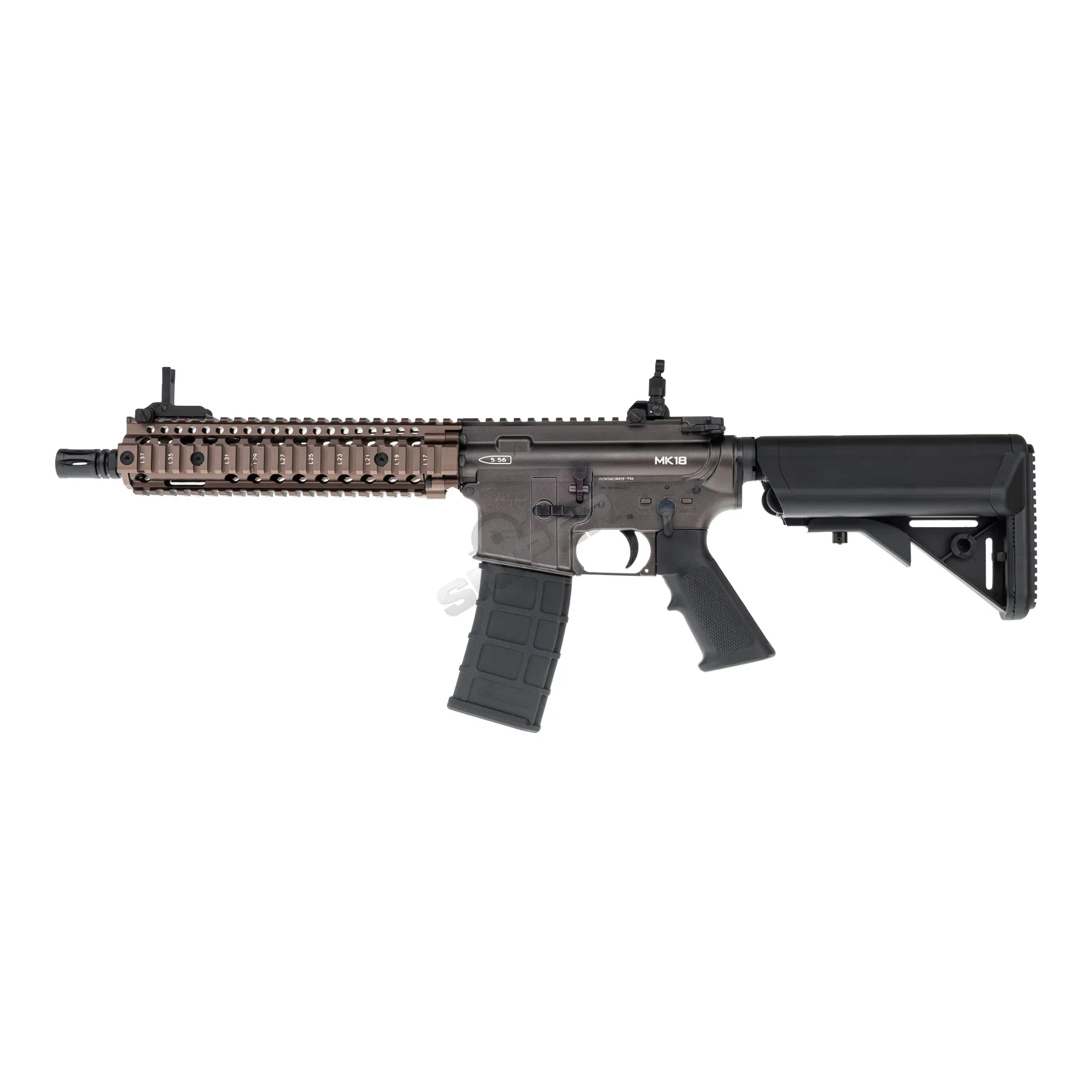 Golden Eagle Daniel Defense MK18 GBB, FDE