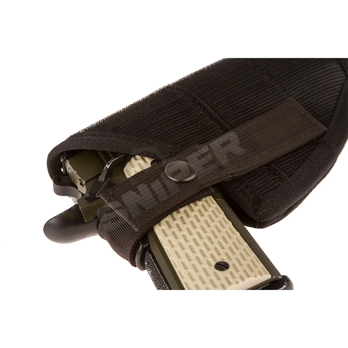 Ambidextrous Velcro Holster, Schwarz