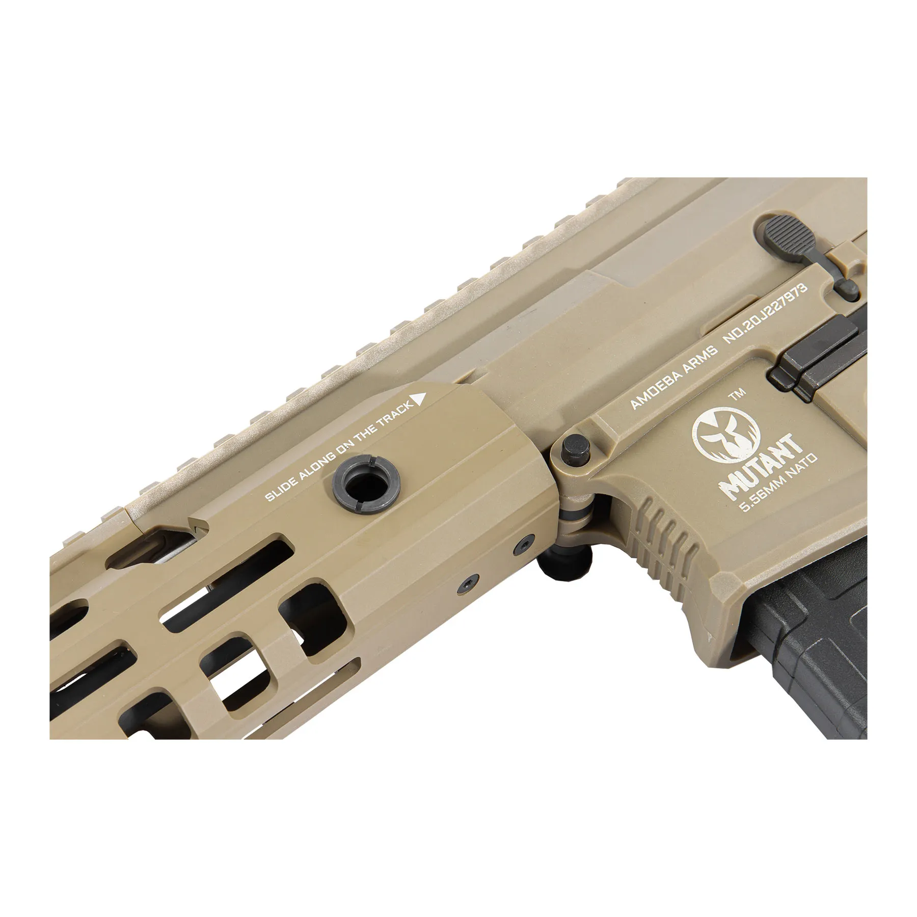 Ares Amoeba M4 Mutant AMM7 EFCS (S)AEG, Dark earth