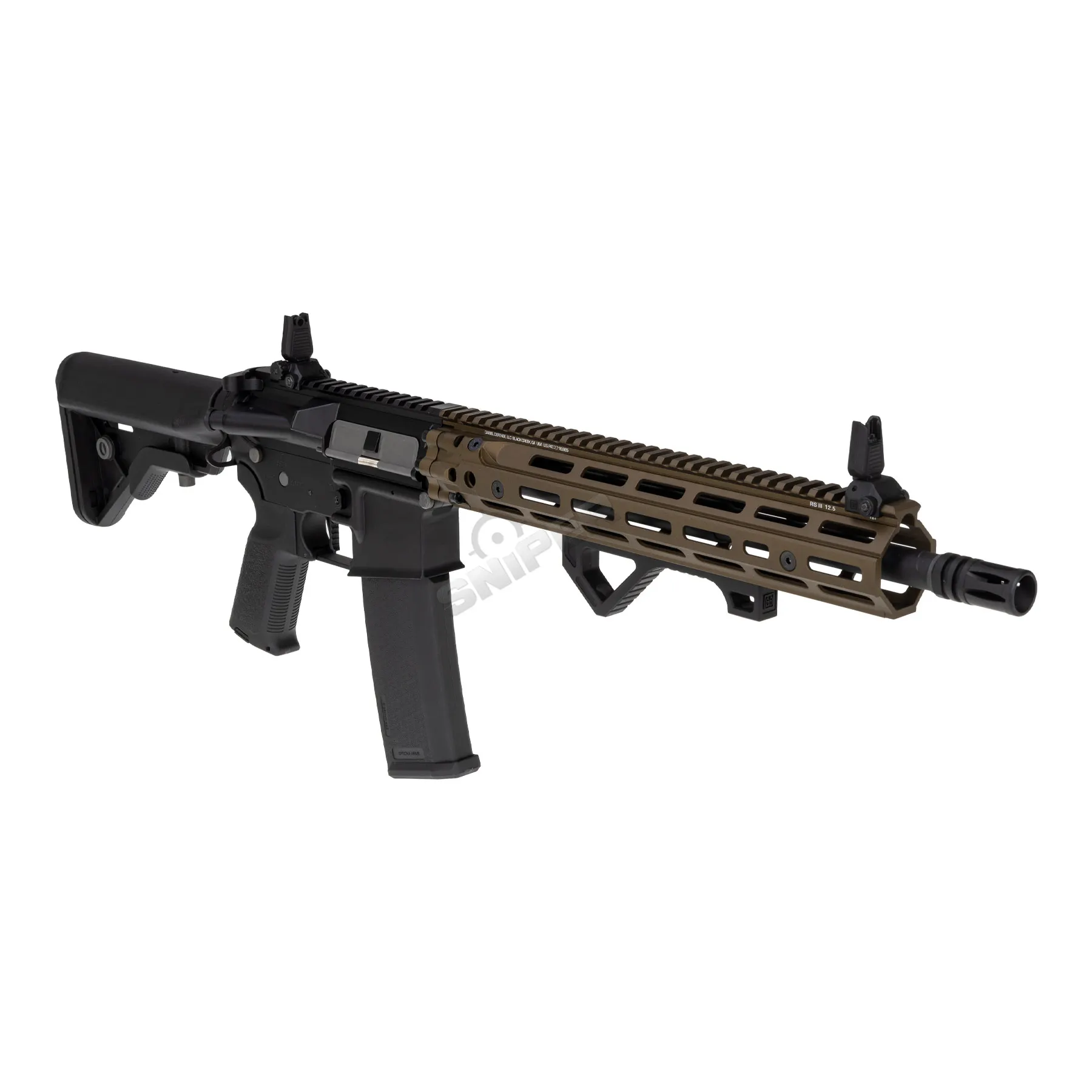 Specna Arms SA-E28 14,5" RIS III Edge w/ HAL ETU, Chaos Bronze