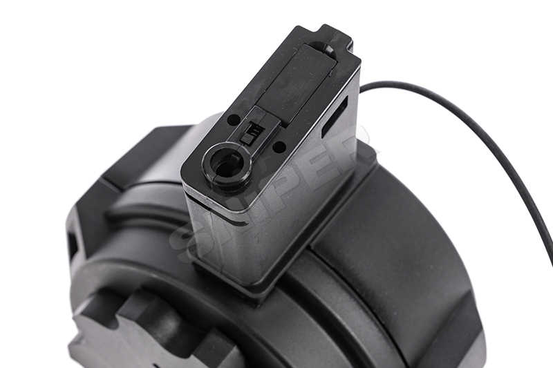 M4 / M16 Auto Winding Attack Drum Mag, Black