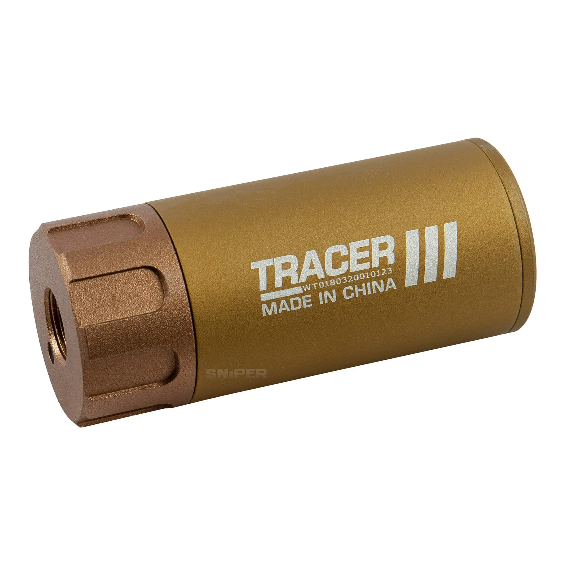 Flash Tracer 3,5", 14mm CCW, Tan