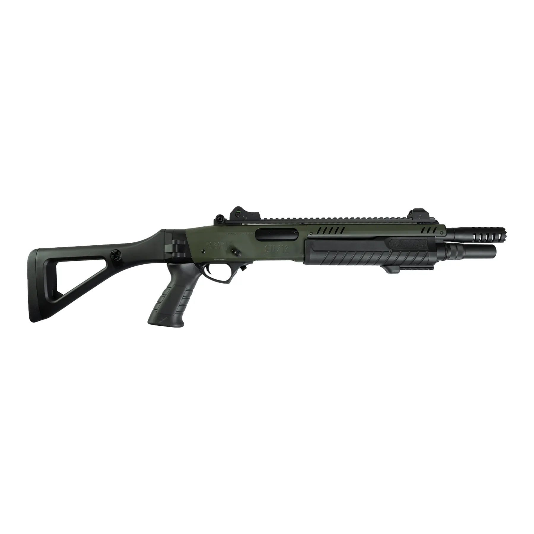 B-Ware Fabarm STF12 Compact 11" Gas Pumpgun, OD
