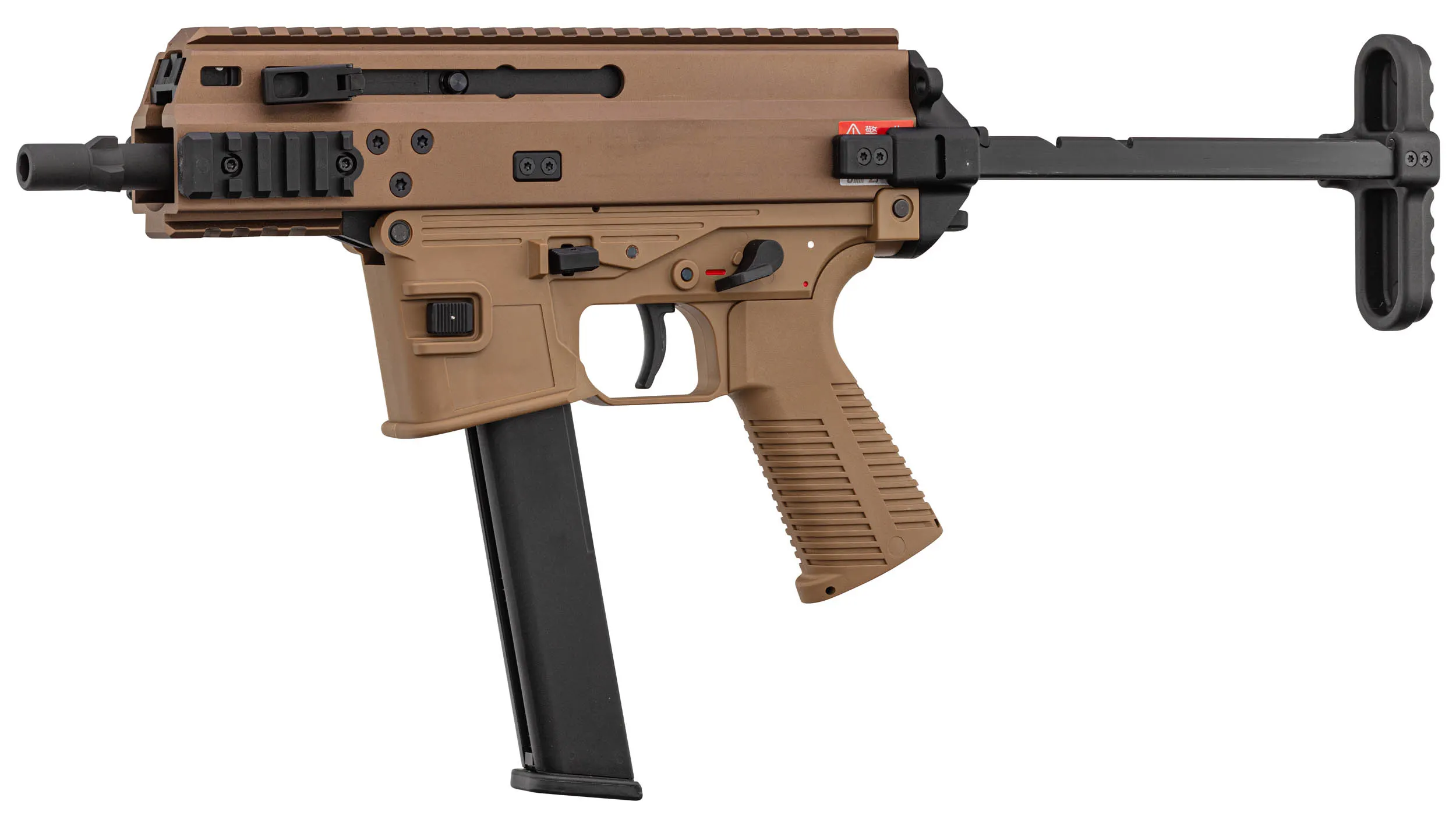 Maruyama SCW-9 Submachine GBB Gun, Tan