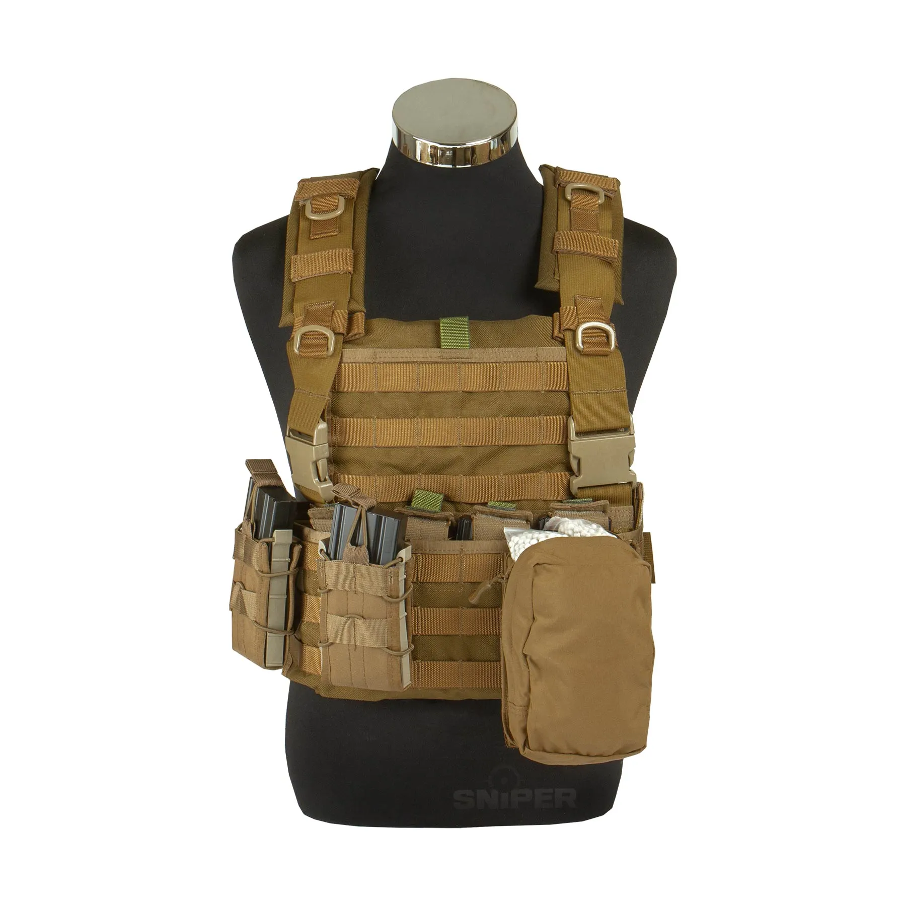 WSH Chest Rig, Coyote Brown