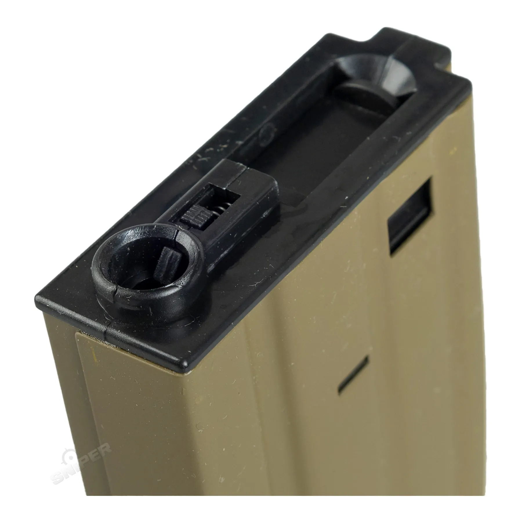Metall Hi-Cap Magazin 300rds, Tan