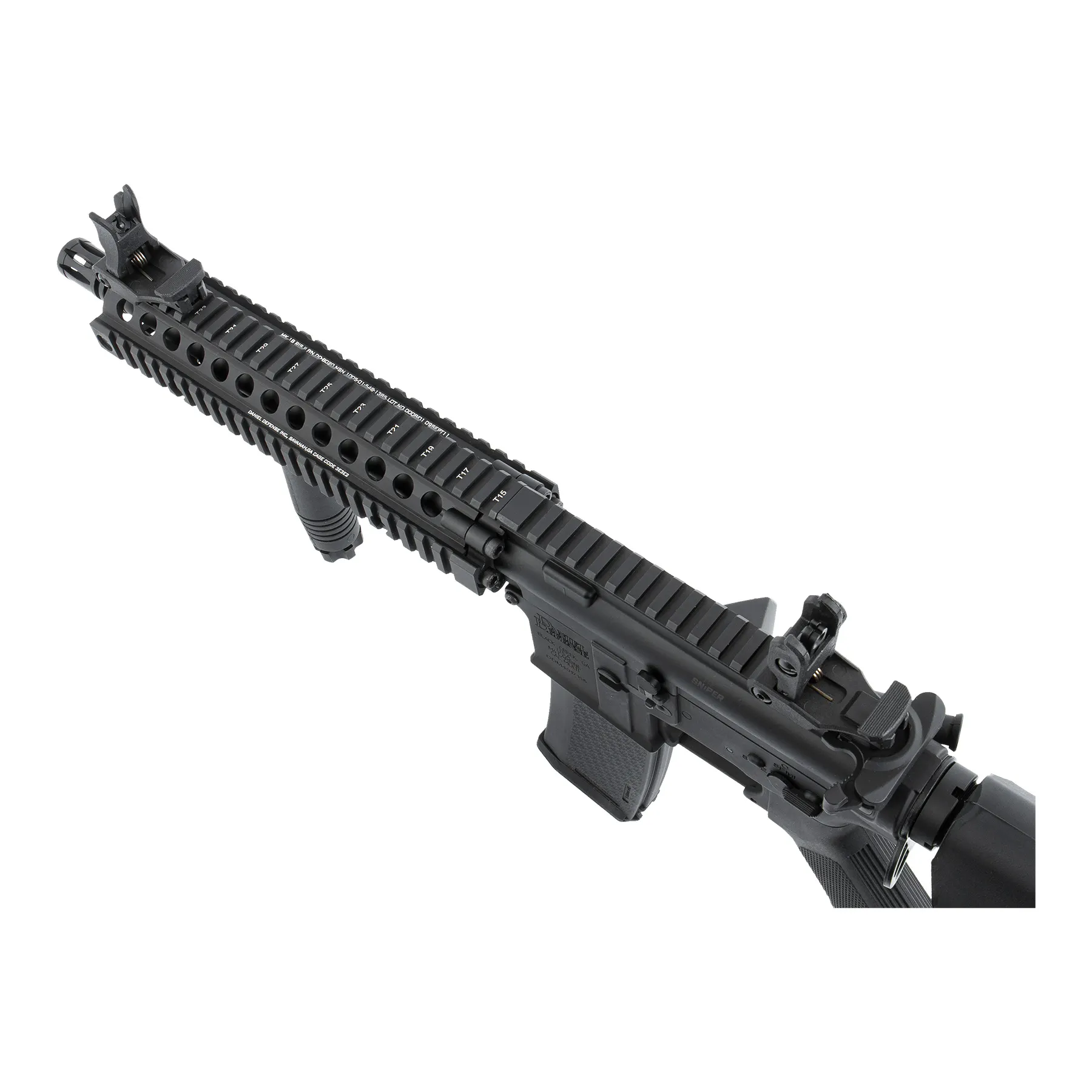 SA-E19 Edge Daniel Defense MK18 (S)AEG, Black