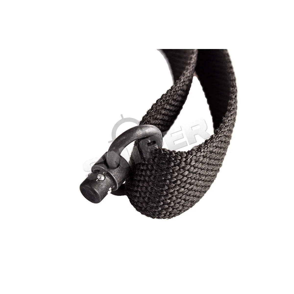 Vickers Push Button Sling, Black Vickers Push Button Sling, Black