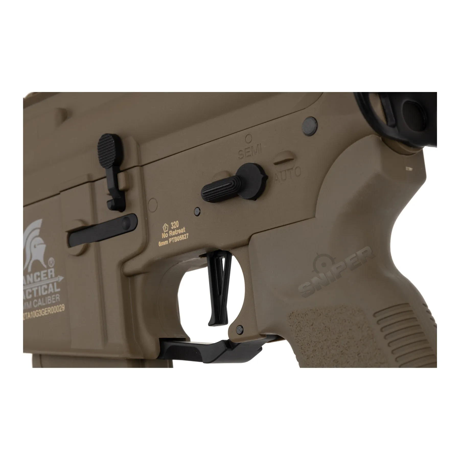 B-Ware Lancer Hellion M-Lock 10" Gen 3 w/ Nebula ETU (S)AEG, Dark Earth 