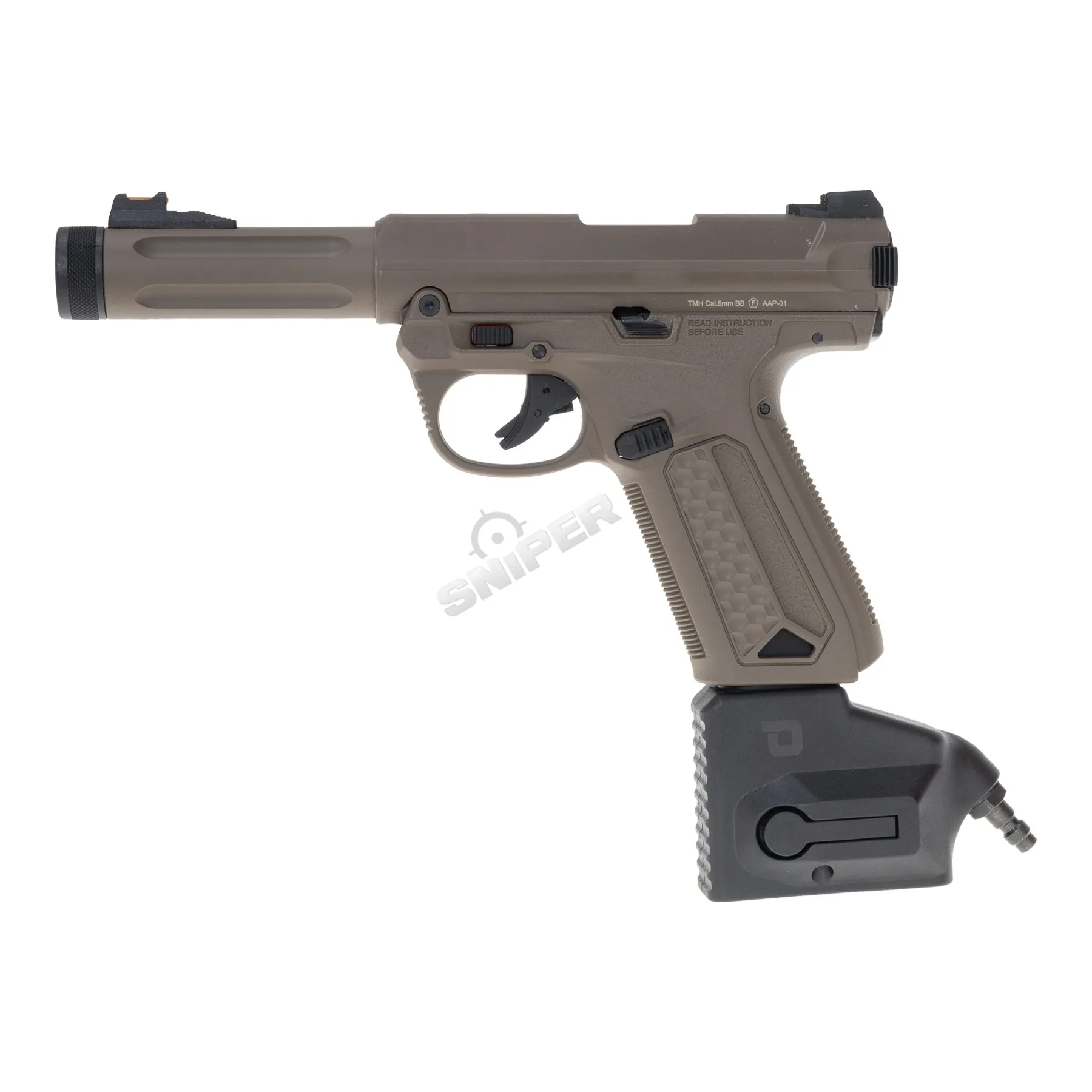 HPA Set Action Army AAP 01 + Bottle + Dominator US + PTS, Tan HPA Set Action Army AAP 01 + Dominator US + PTS, Tan